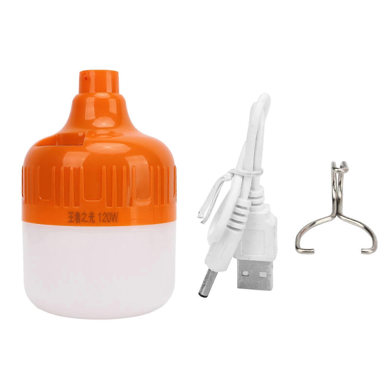 Wiederaufladbare 120-w-led-lampe Aus Abs Für Outdoor-camping, Notbeleuchtung, Nachtmärkte, Faltbar Und Tragbar