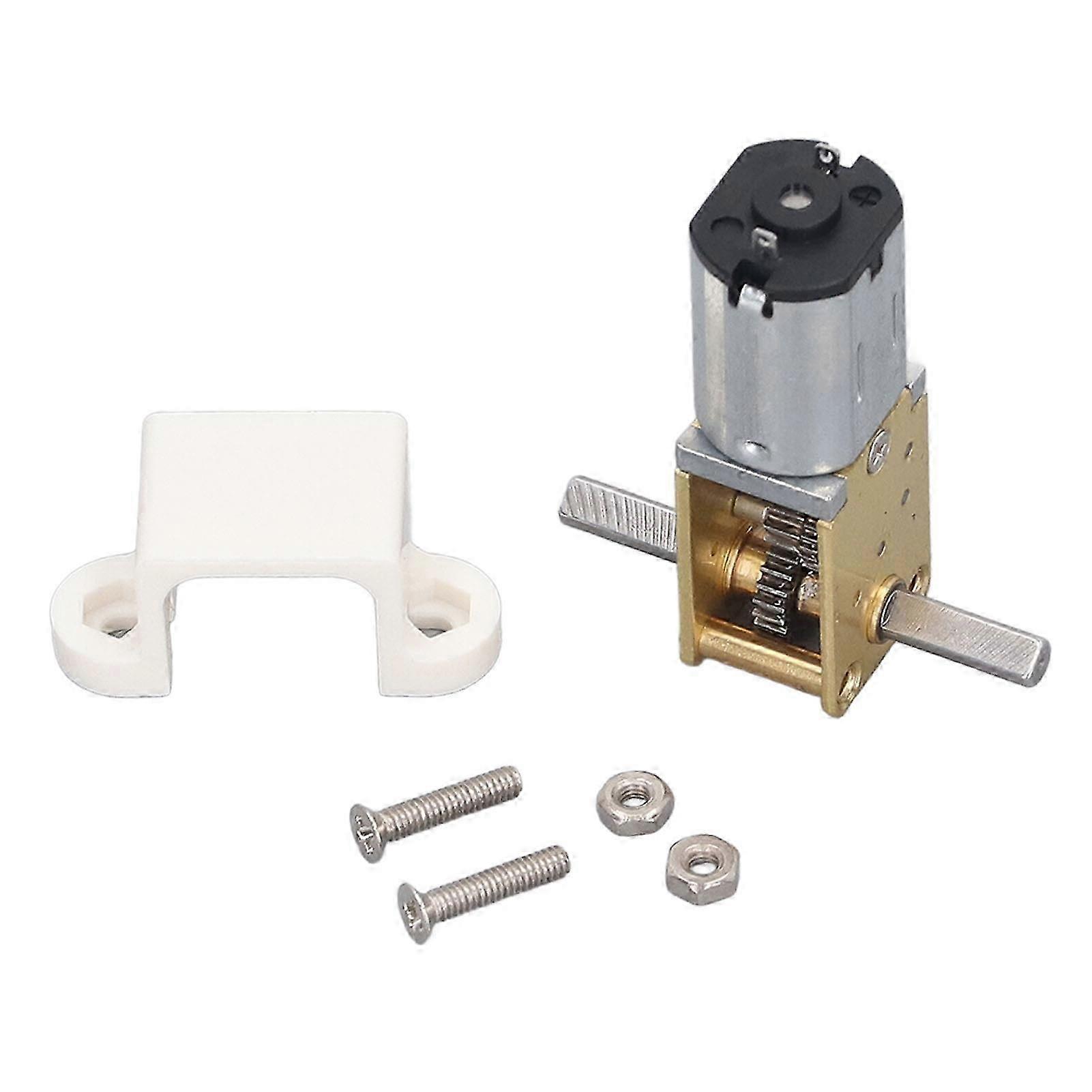 Gleichstrom-schneckengetriebemotor Mit 34 U/min Für Smart-roboter, Backöfen, Waschmaschinen, 3 V