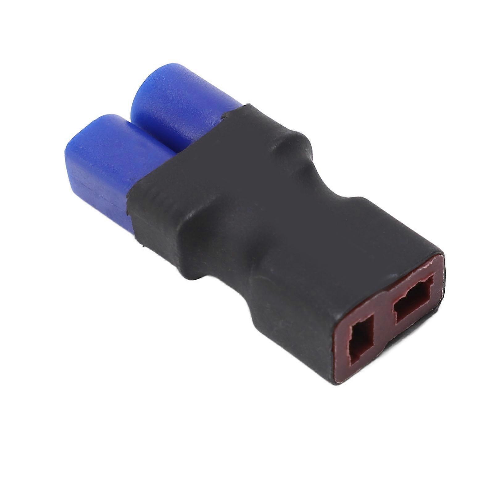 Ec3-t-adapterstecker (stecker Auf Buchse), Robustes Gehäuse Aus Kupfer, Gummi Und Kunststoff, Zuverlässiger T-stecker Für Rc-autos, Flugzeuge Und Boote, Langlebiges Bauteil