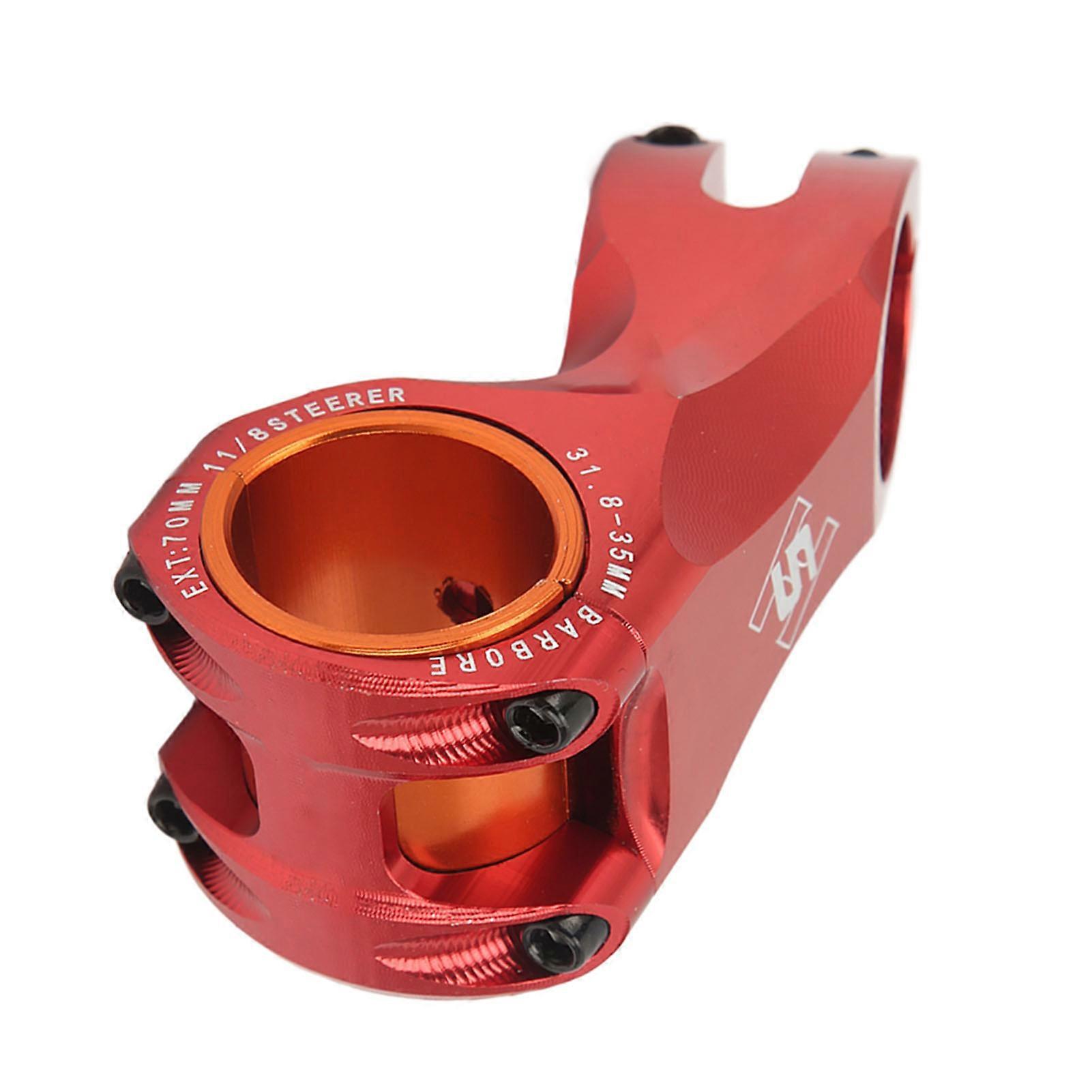 Ultraleichter 70-mm-riser-vorbau -17° Für 35-mm-/31,8-mm-lenker An Mountainbikes Und Rennrädern