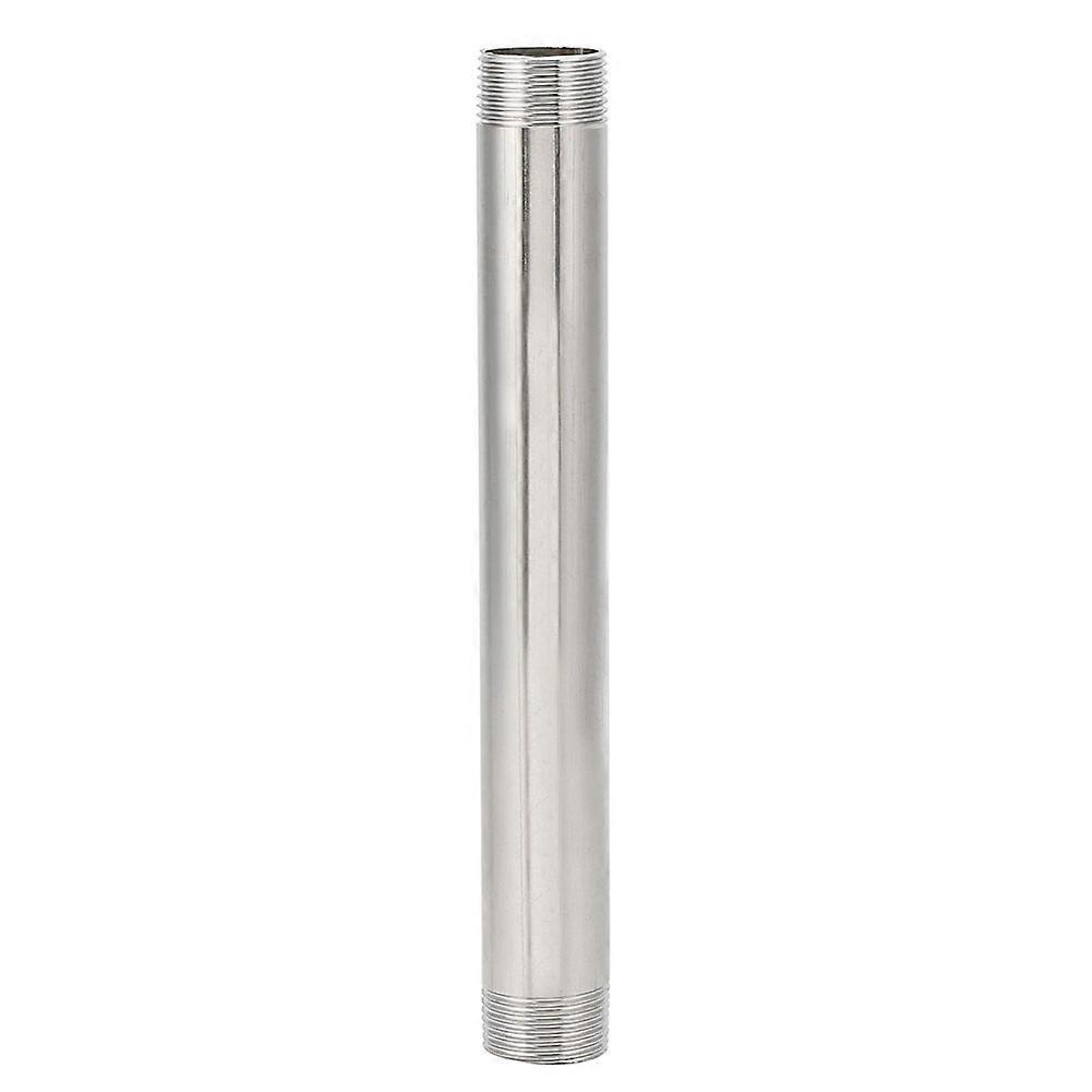 Edelstahl-außengewinde-fitting, Rohradapterhülse, 20 Cm Länge, Robuste Schraubverbindung Für Sanitärinstallationen.