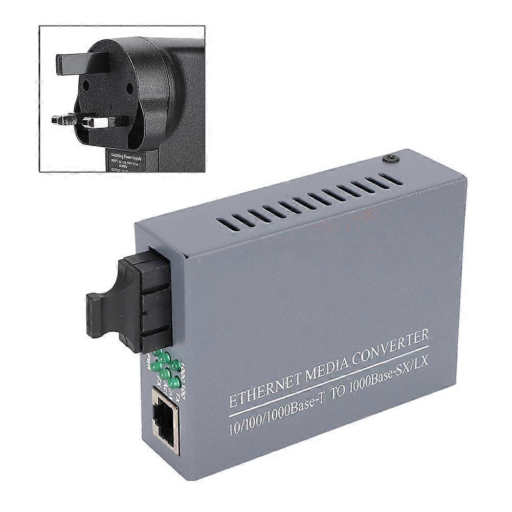 Singlemode Gigabit Ethernet Glasfaser-konverter Sc, Rj45 Medientransceiver 1000mbps, Transceiver Für Industrielle Netzwerke, Kompaktes Gehäuse Mit Lc-stecker, 1 Stück.