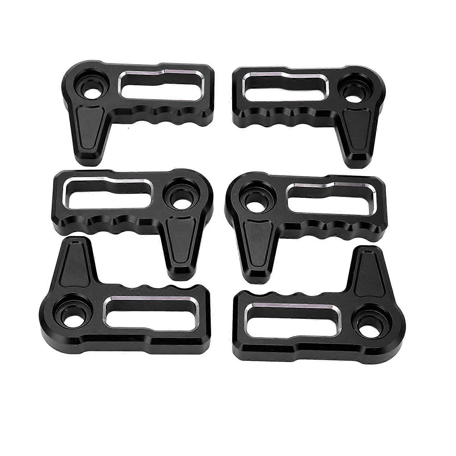 Set Mit 6 Ersatzgriffen Zum Abnehmen Des Hardtops, Kompatibel Mit Jeep Wrangler Jl, Jlu, Gladiator Jt Und 4xe, Entriegelungsgriffe, Robustes Ersatzteil.