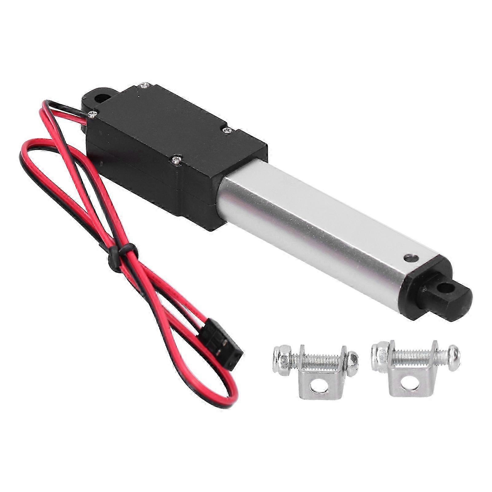 Mini-wasserdichter Elektrischer Aktor 12v Dc, 50mm Hub, 90n Schubkraft, 9,5mm/s Geschwindigkeit, Für Robotik Und Diy, Kompakter Mikro-linearaktor.
