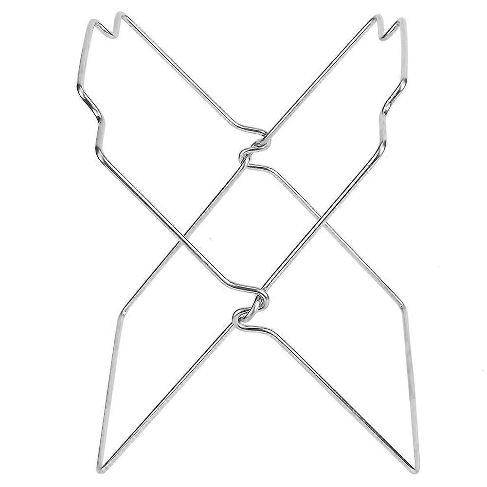 Zusammenklappbarer Müllbeutelhalter Aus Edelstahl, Faltbarer Müllbeutelständer, Küchenbeutelhalter, Langlebiges Haushaltsaccessoire