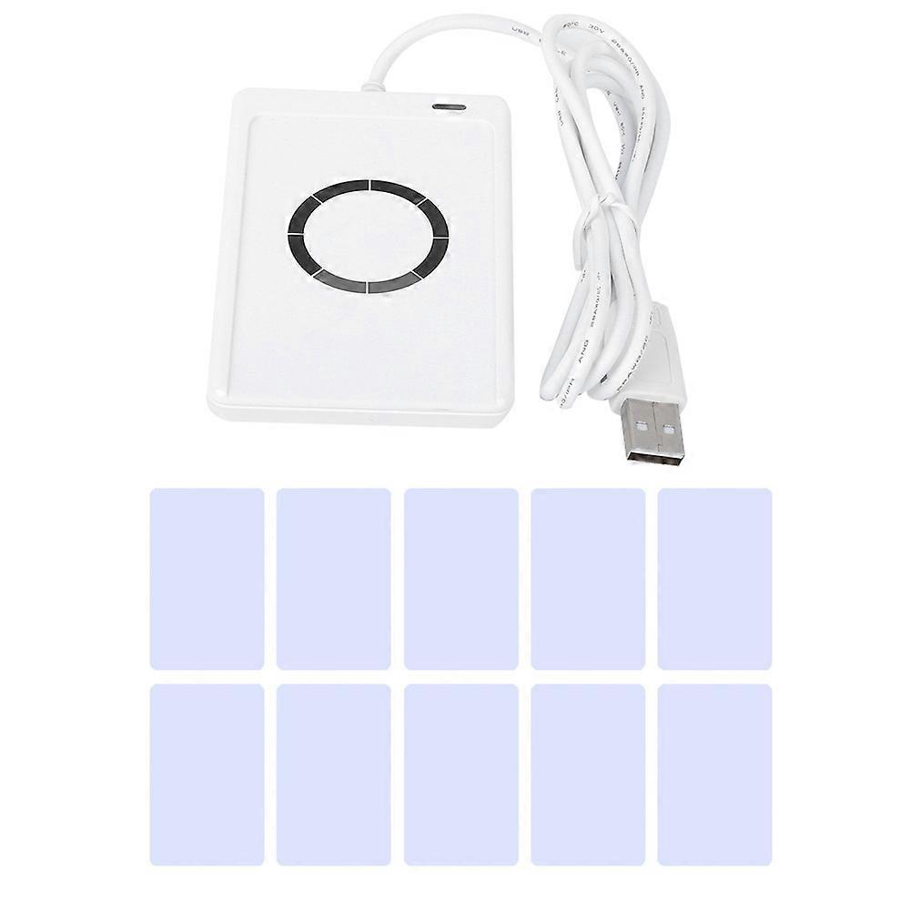 Acr122u-a10 Kontaktloser Nfc-kartenleser, Tragbares Kopiergerät Für Id-, Ic-, Cuid- Und Ufuid-karten, Kompatibel Mit Verschiedenen Systemen