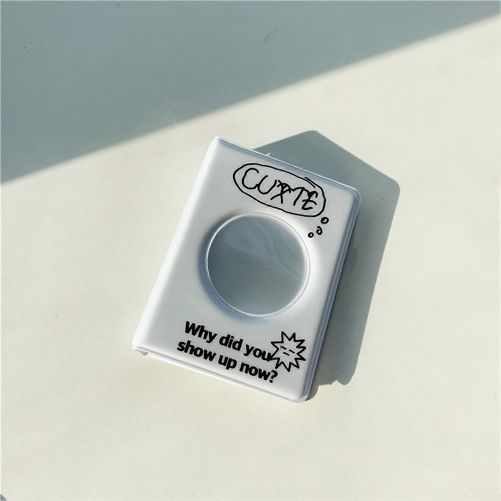 3-zoll-mini-fotoalbum, 40 Kartenfächer, Wasserdichte Pp-hülle, Schützender Kreditkartenhalter