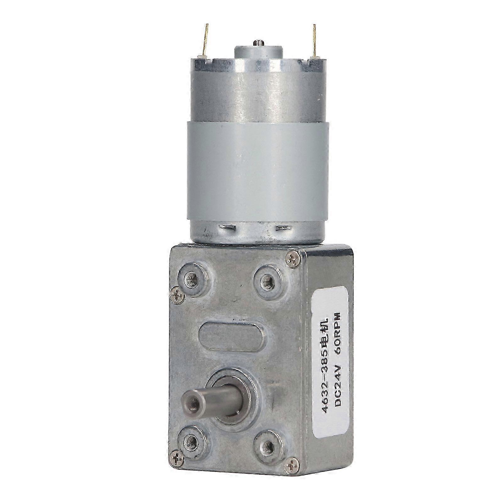 24-v-gleichstrom-schneckengetriebemotor, 60 U/min Rechteckgetriebe, Hohe Präzision