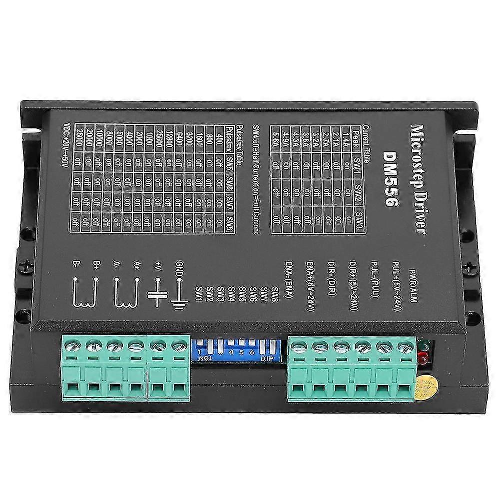 Dm556 Schrittmotortreiber, 20–50 V Dc, Geräuscharm, Störungsunterdrückend, 200 Khz Pulsfrequenz, Leiser Und Robuster Controller