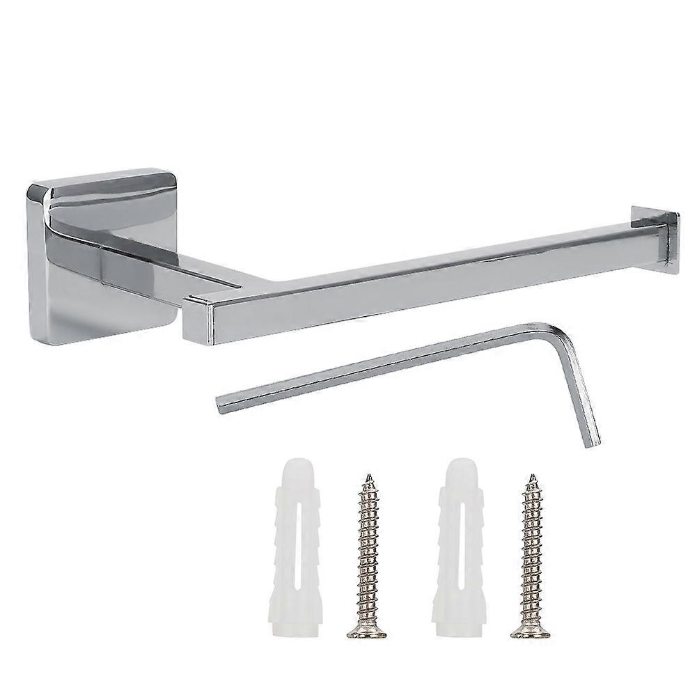 Wandmontierter Toilettenpapierhalter Mit Ablagefach Fürs Badezimmer, Toilettenpapierrollenhalter Aus Metall, Wandmontage