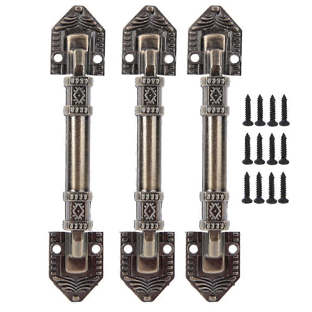 Antiker Türgriff Aus Aluminiumlegierung, Schrankgriff, Holzmöbelgriff, Schiebetürbeschlag, Vintage-finish, 1 Stück.
