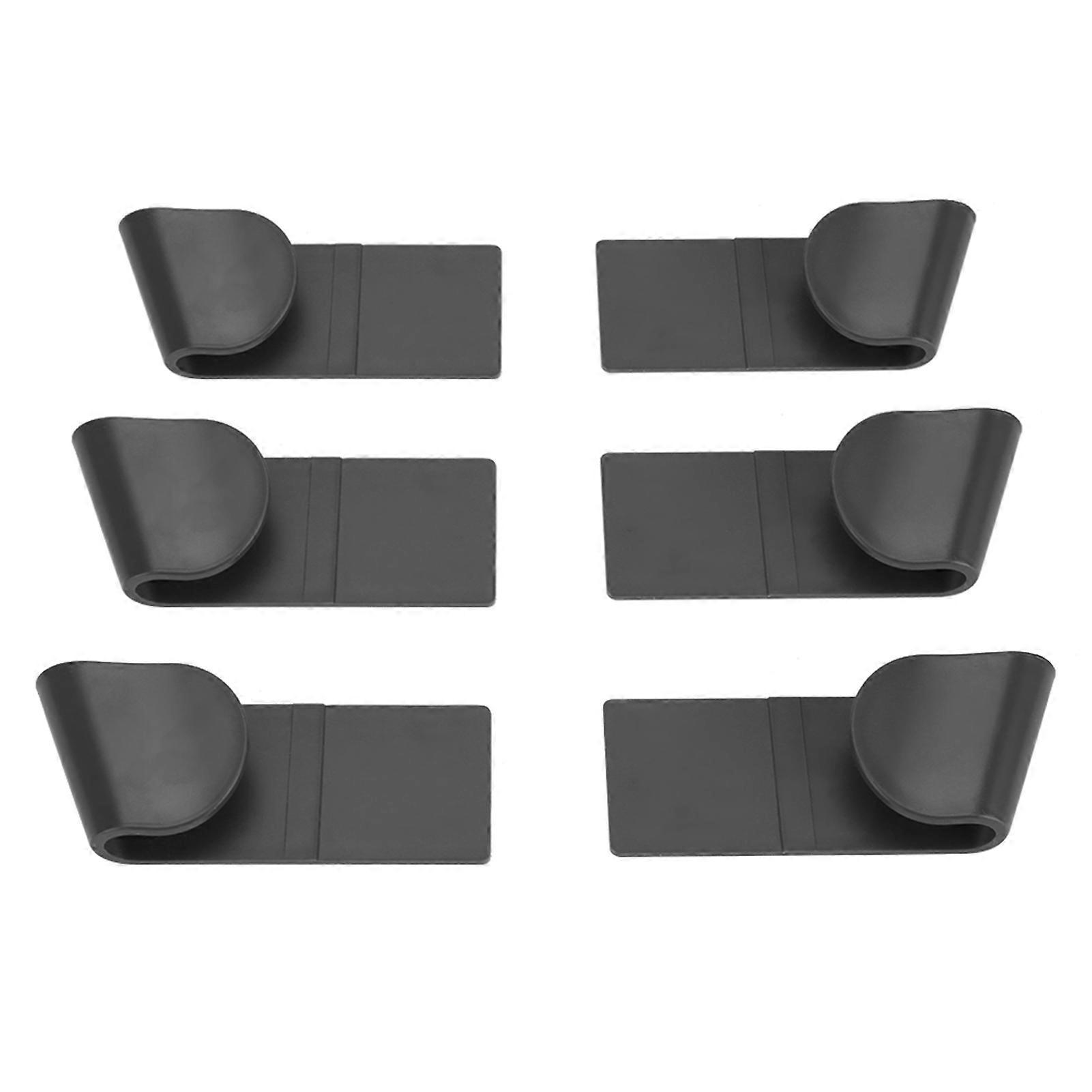 Wandmontierter Topfdeckelhalter Ohne Bohren, 6-teilig, Küchenorganizer, Utensilienhalter, Selbstklebende Aufbewahrung, Festes Kochgeschirrregal, Stabiler Deckelhaken, Modernes Design, Praktisch Und Pl