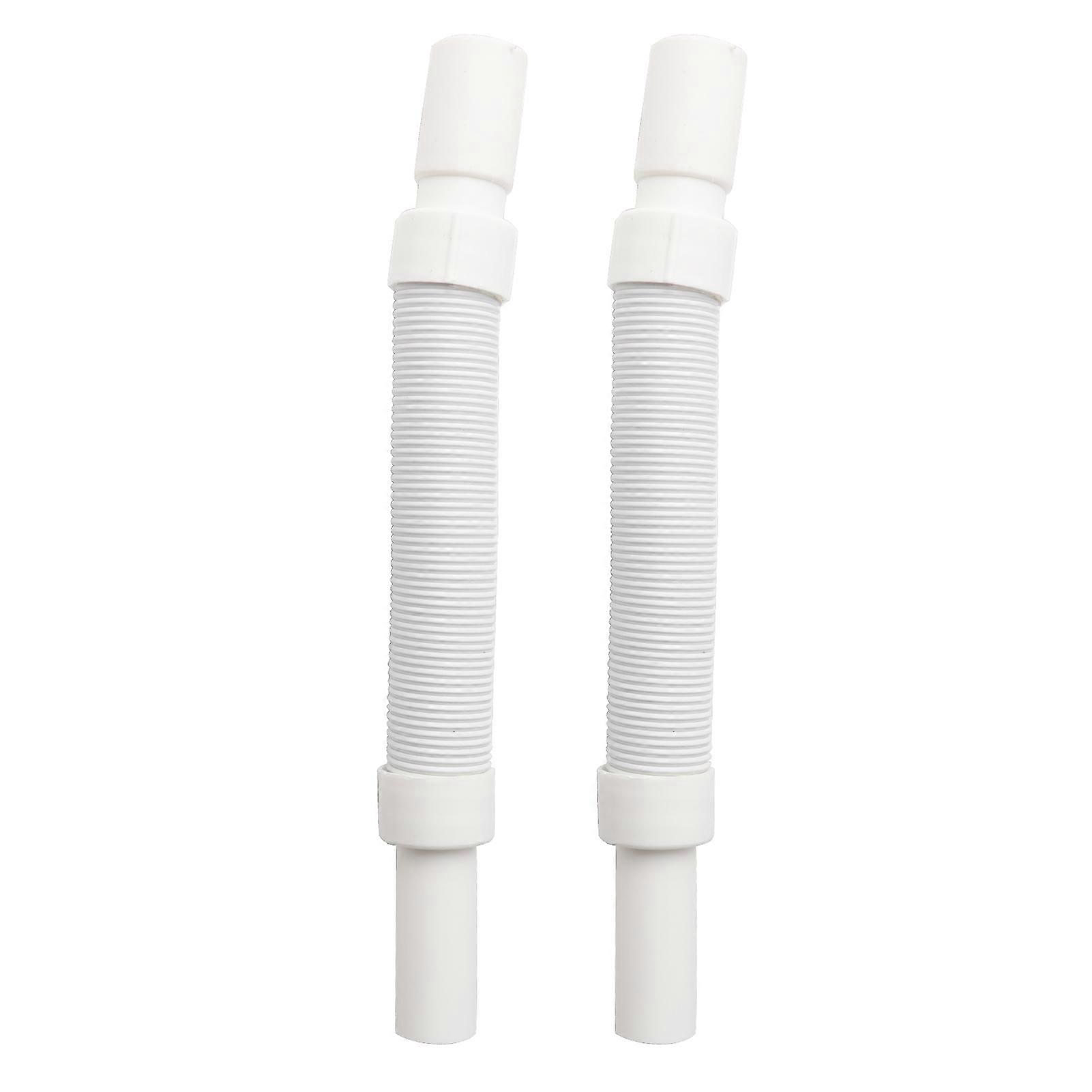 Flexibler, Zweiteiliger, Ausziehbarer Siphon, Einziehbarer Ablaufschlauch Für Waschbecken, Wasserablaufzubehör, Verstellbarer Wellschlauch