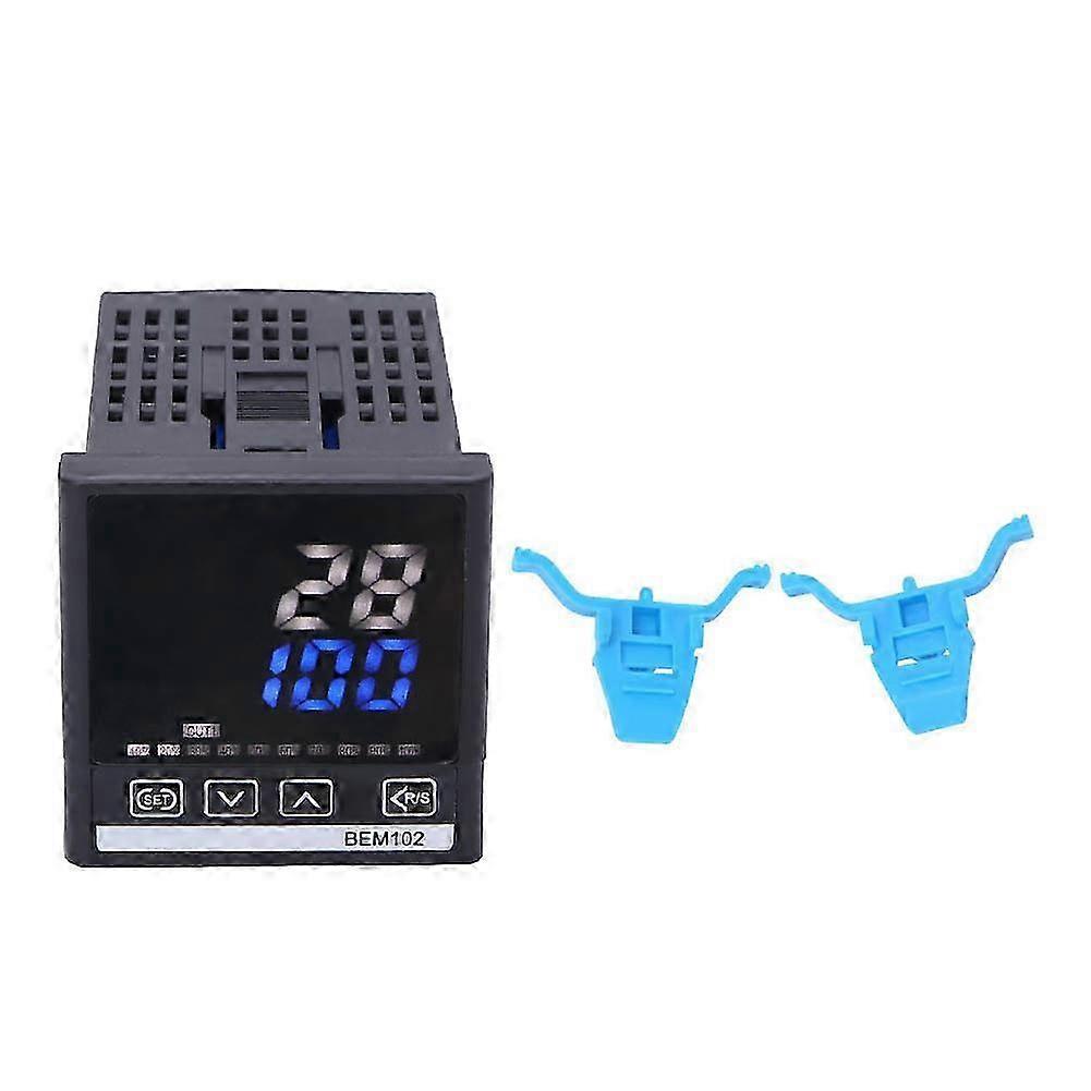 Berm Bem102 K1220 Led-digitalthermostat, Digitaler Röhrentemperaturregler, 180-240vac-netzteil, Präziser Regler Für Heizung Und Kühlung.