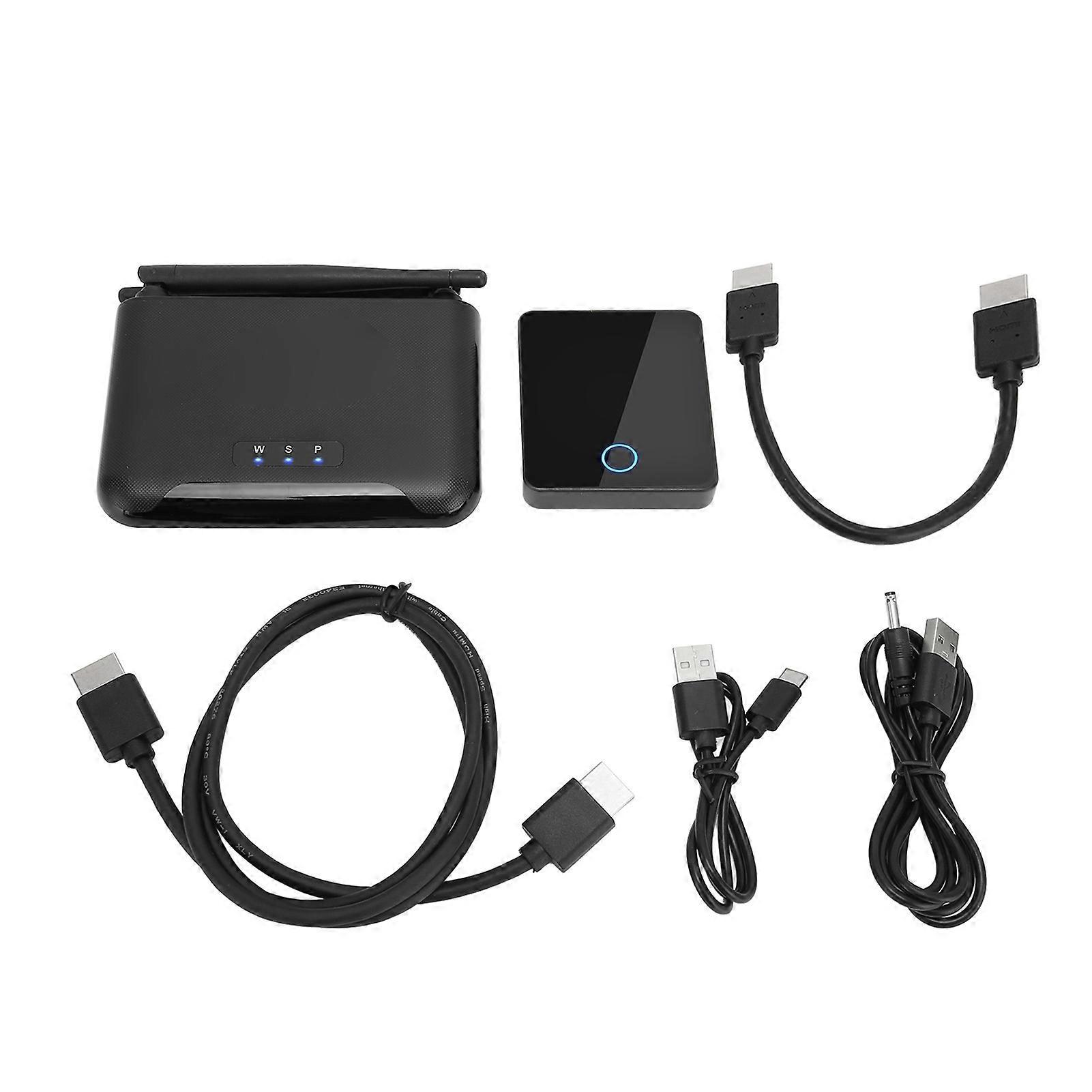 Kabelloser 4k Stereo 3d Hdmi-extender, Plug-and-play Dc 5v Av-transceiver, Ideal Für Geschäftstreffen Und Präsentationen.