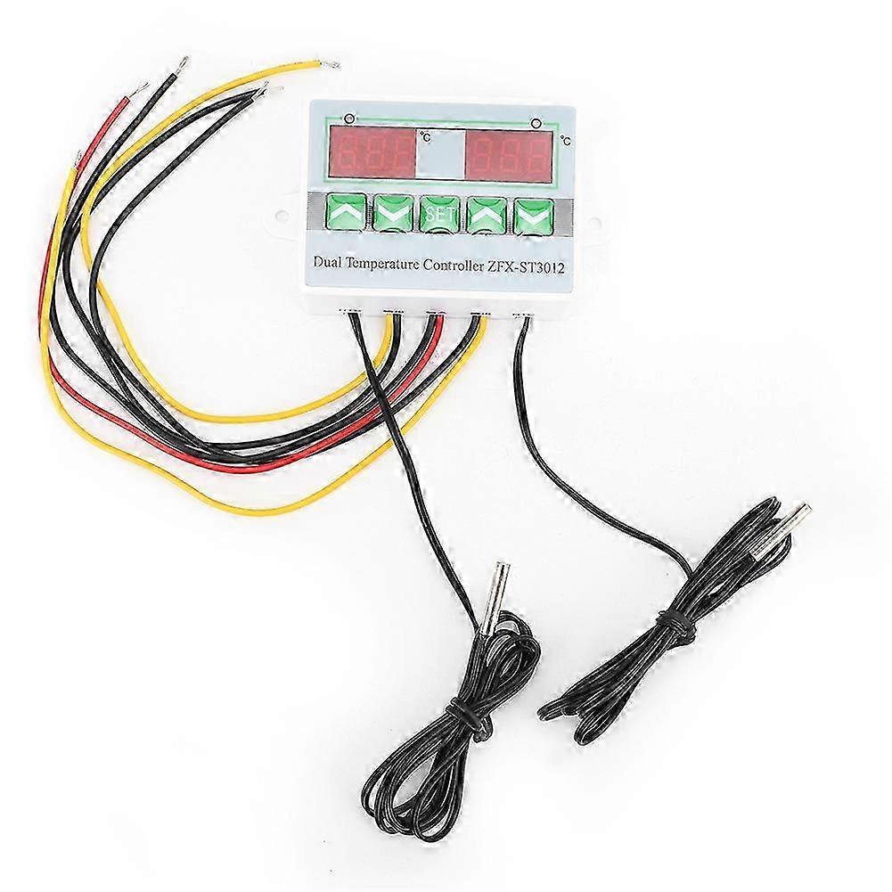 Zfx-st3012 Intelligenter Digitaler Thermostat, Elektronischer Regler Mit Zwei Displays Für 220v-heizungen, Mikroprozessor-temperaturregler, Präzise Digitale Anzeige, Für Den Heimgebrauch.