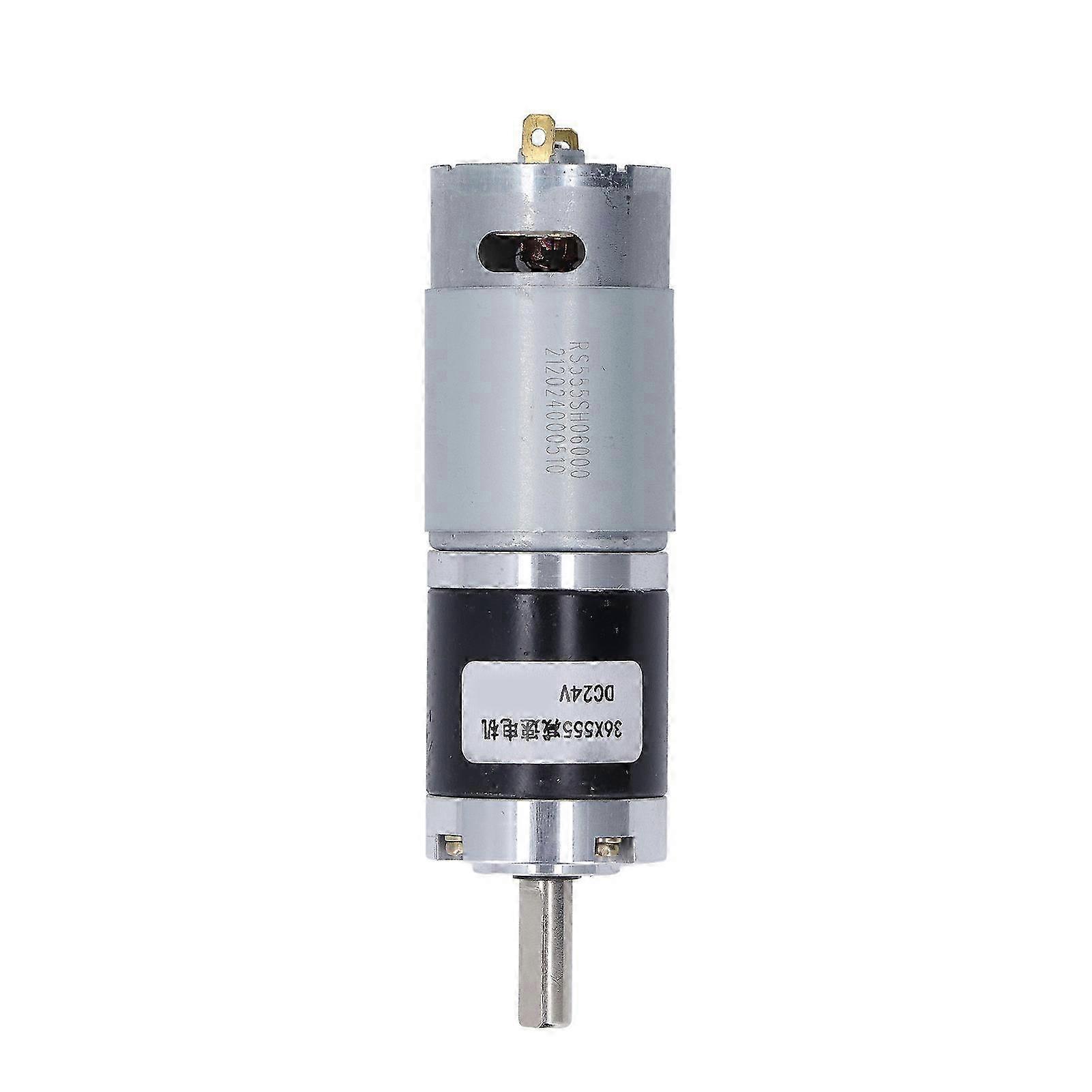 24-v-gleichstrom-schneckengetriebemotor Mit Selbsthemmung, 300 U/min, Hohes Drehmoment, Cw/ccw-getriebe (700 Ma), 36 X 555 Mm Welle Für Automatisierung