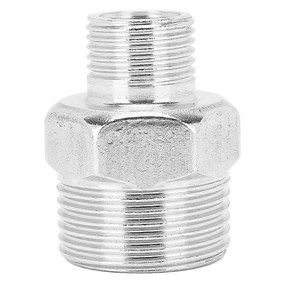 G1/2 Außengewinde Auf 1 Zoll Außengewinde-adapterstück, Messing-rohrverbinder, Sanitärverbindungszubehör, Standard-gewindereduzierung.