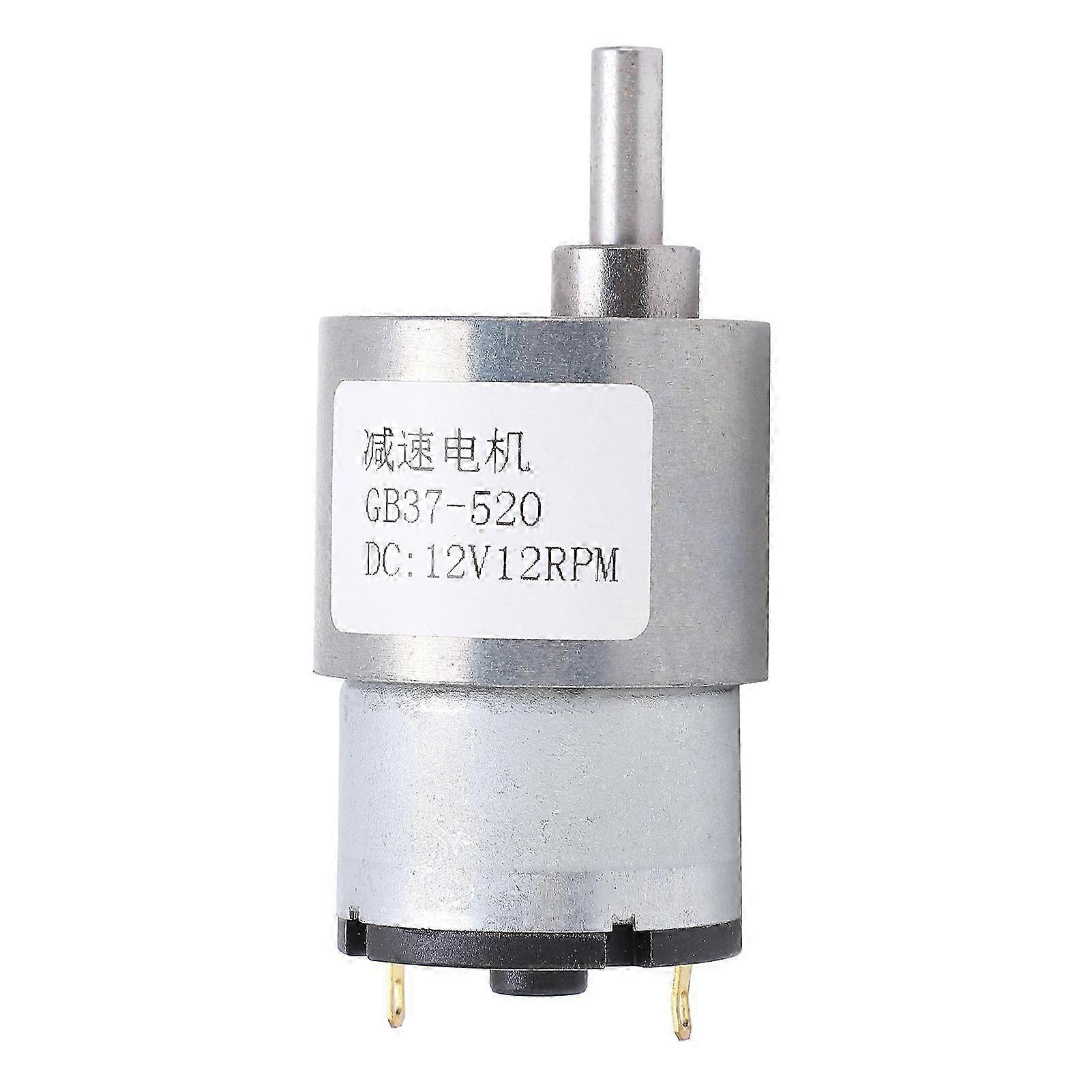 12-v-gleichstrommotor Mit 12 U/min Und Selbsthemmendem Wellengetriebe, Ideal Für Tür- Und Fensteröffner, Hohe Präzision