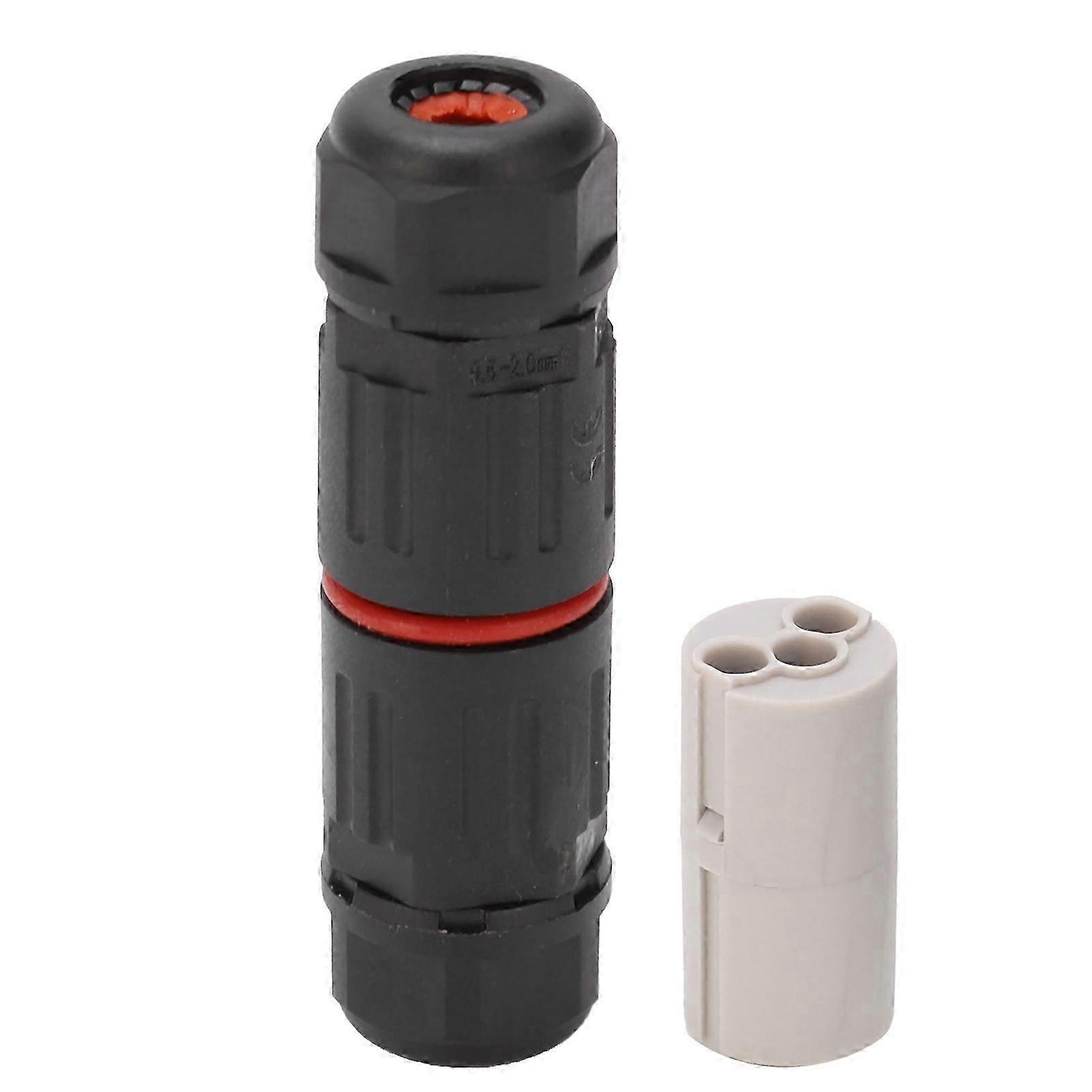Ip68 Wasserdicht, Pa66 Flammhemmend, Kabel-zu-kabel-adapterstecker, Beleuchtungszubehör Cdfm3