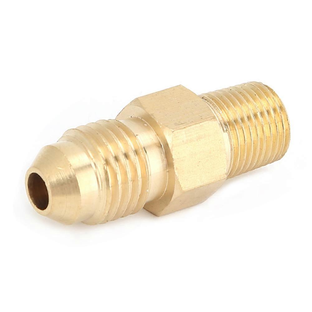 An4-messing-außengewindeanschluss Auf 1/8-zoll-npt-außengewinde, Gerader Adapter Für Kraftstoffe Und Gase, 2-teiliges Set, Auslaufsicherer Gewindeanschluss, Für Industrielle Und Automobile Anwendungen