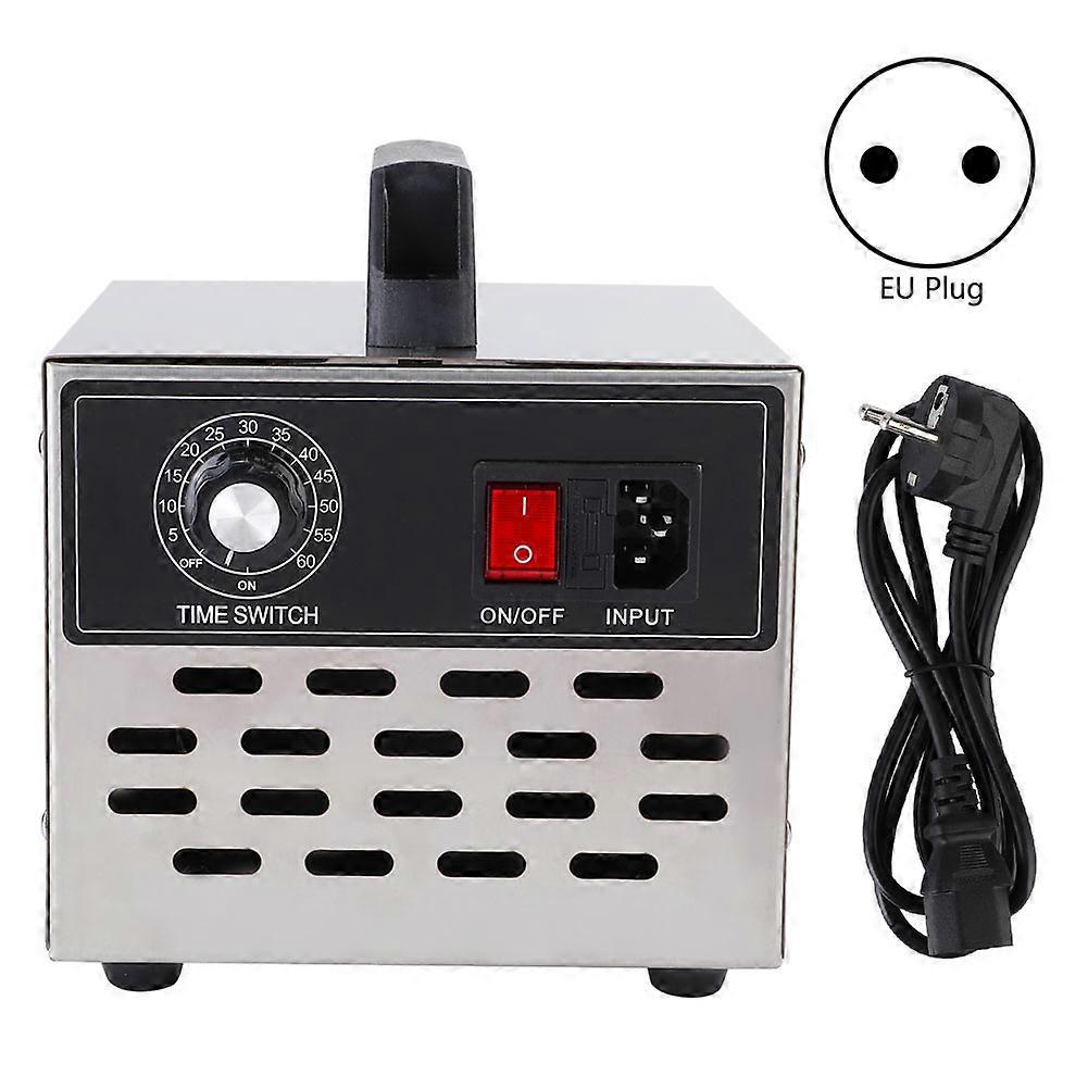 Ozongenerator Aus Edelstahl (20 G), Luftreiniger Für Zuhause Mit Timer, Sterilisator Und Desodorierer, Aktives Sauerstoff-luftbehandlungsgerät, Eingebauter Timer, 20 Gramm, Robust Und Zuverlässig.