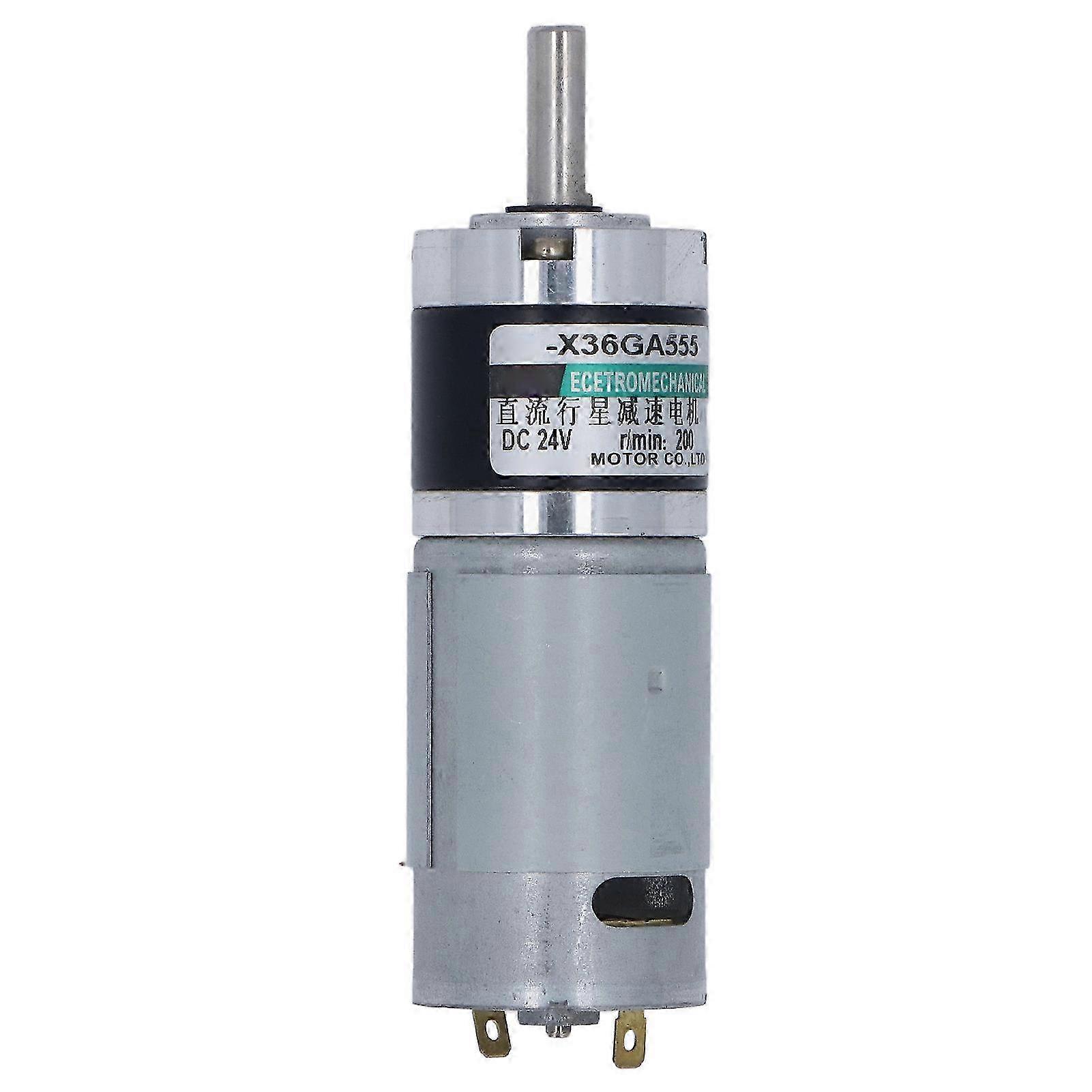 24v 15w 200rpm Dc Planetengetriebemotor, Maximales Drehmoment 34kg.cm, Bidirektionales Cw/ccw Mikrogetriebe, Kompakt Und Robust Für Verschiedene Anwendungen.