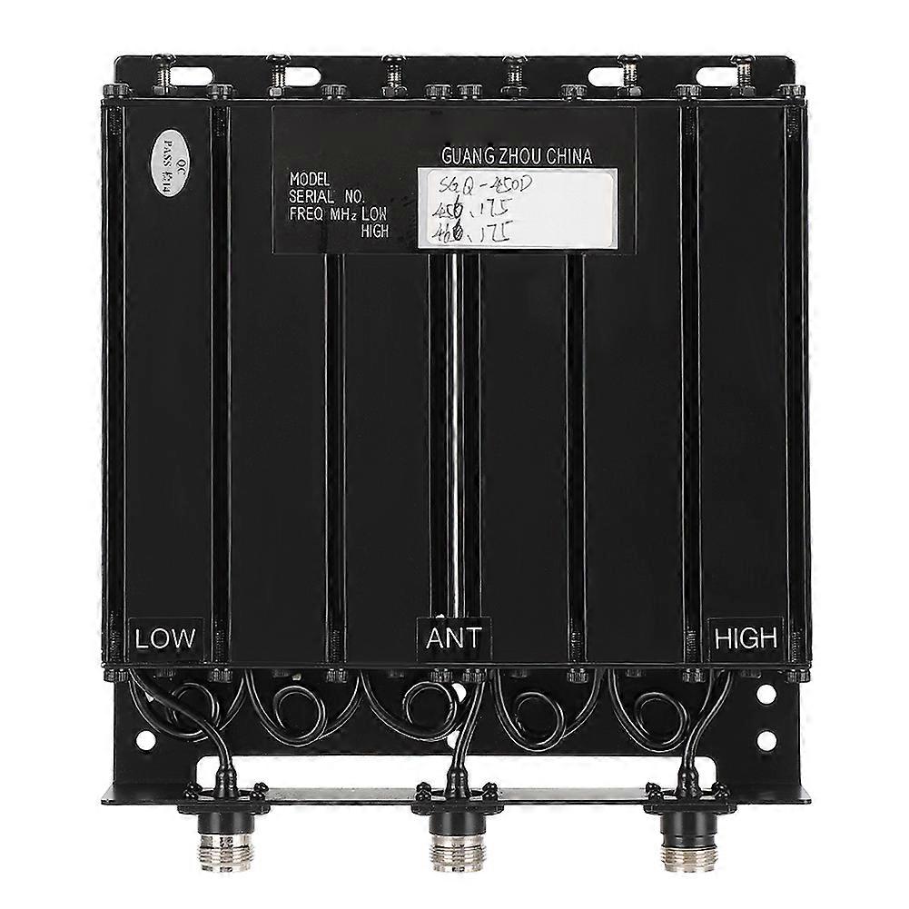 Tragbarer 50-w-uhf-duplexer Mit 6 Hohlräumen Und Mehreren Bandsperrfiltern (tx: 456,175 Rx: 466,175)