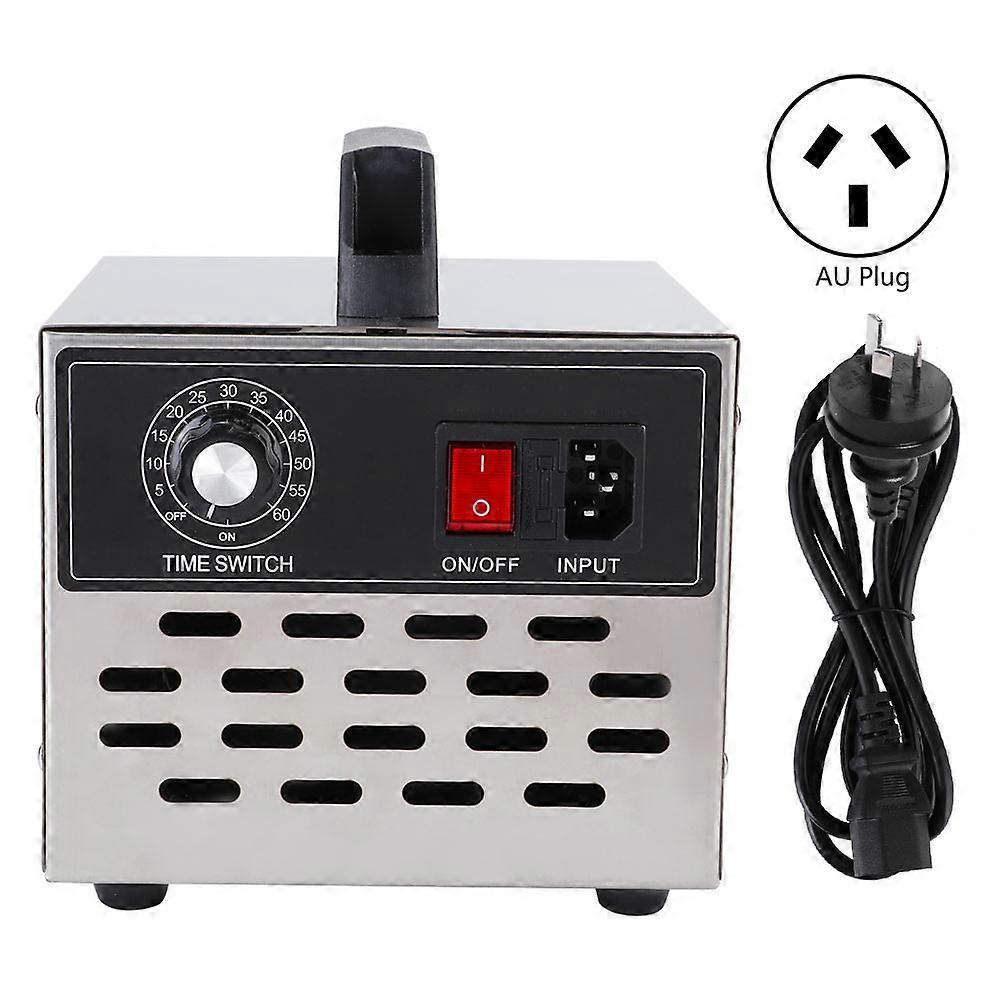 20g Ozongenerator Aus Edelstahl, Luftreiniger Für Zuhause Mit Timer, Sterilisator Und Desodorierer, Gerät Zur Luftbehandlung Für Zuhause, Kompakter Ozonisator.