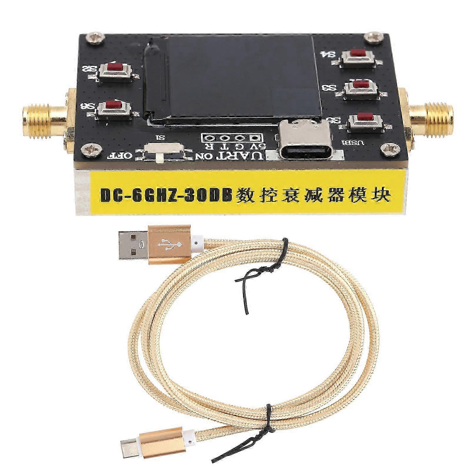 Programmierbares Dämpfungsmodul Aus Aluminiumlegierung, 5v Usb-c-netzteil Mit Beiliegendem Datenkabel