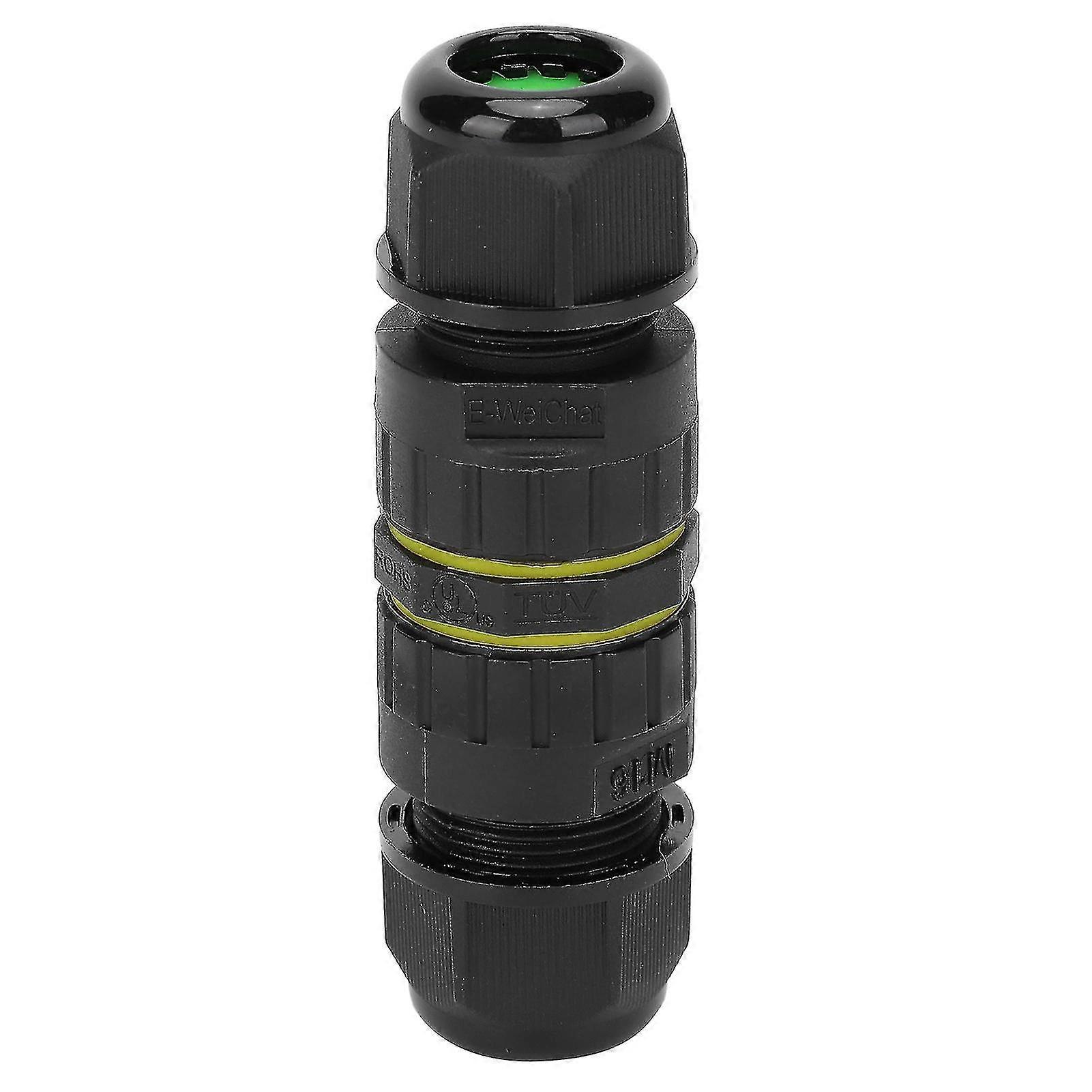 Wasserdichter 3-adriger Ip68-steckverbinder Für Außenkabel, M16-3p-kupplung, 0,5–1,5 Mm² Querschnitt, 7–10 Mm Durchmesser