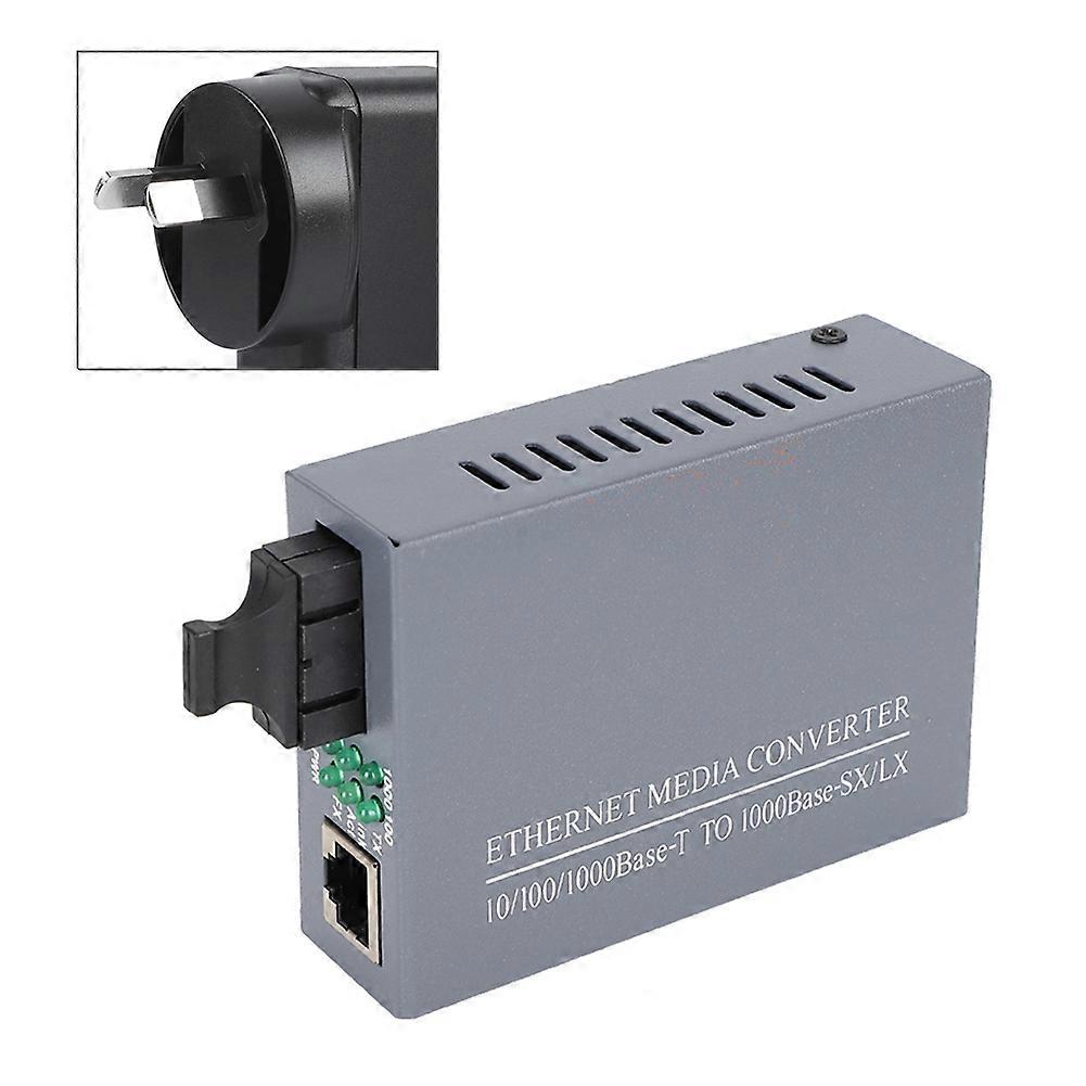Singlemode-gigabit-ethernet-glasfaserkonverter, Rj45-zu-sc-medientransceiver, 1 Paar