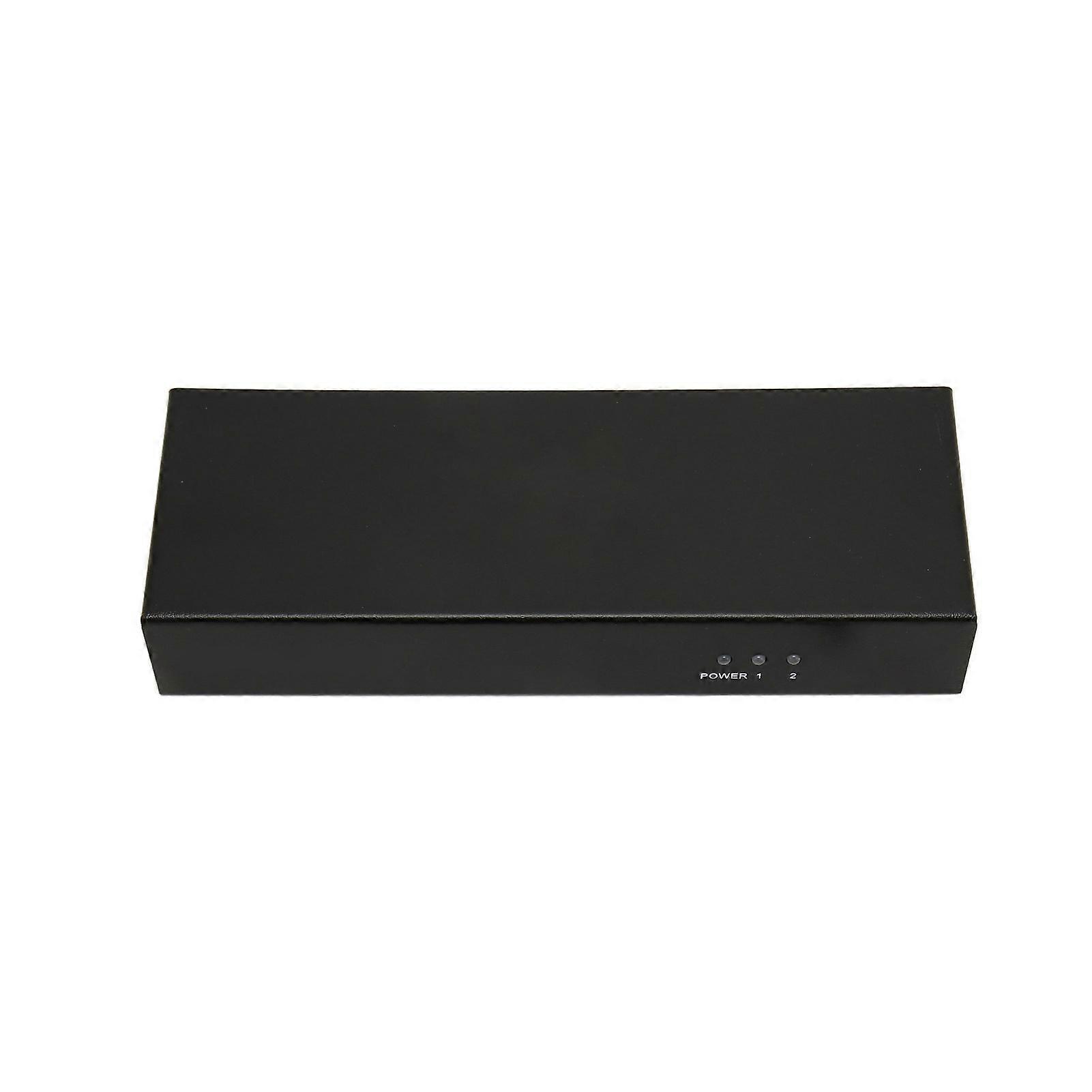 Dvi-splitter, 1 Eingang, 2 Ausgänge, Unterstützt 30/36-bit-farbtiefe, Verlustfreie 4k-übertragung, Duplizierung Auf Zwei Bildschirme, 100-240v-netzteil, Videoverteiler.