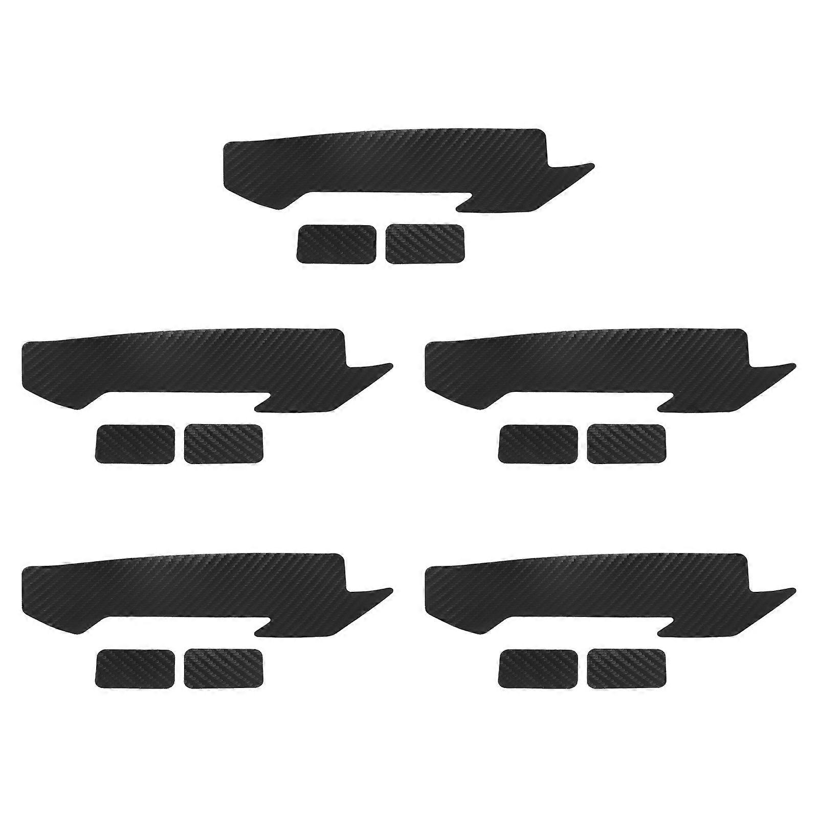 Set Mit 5 Flexiblen, Kratzfesten Fahrradkettenschützern Mit Klebestreifen Für Kabel Und Schläuche, Aufkleber Für Mountainbikes