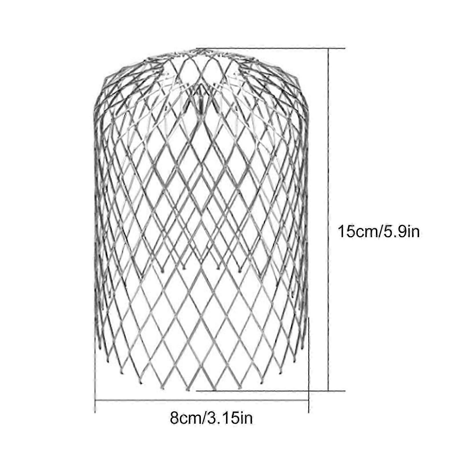 Leichter Aluminium-dachrinnenfilter, Laub- Und Schmutznetz, Fallrohrschutz, Robustes Filtergitter