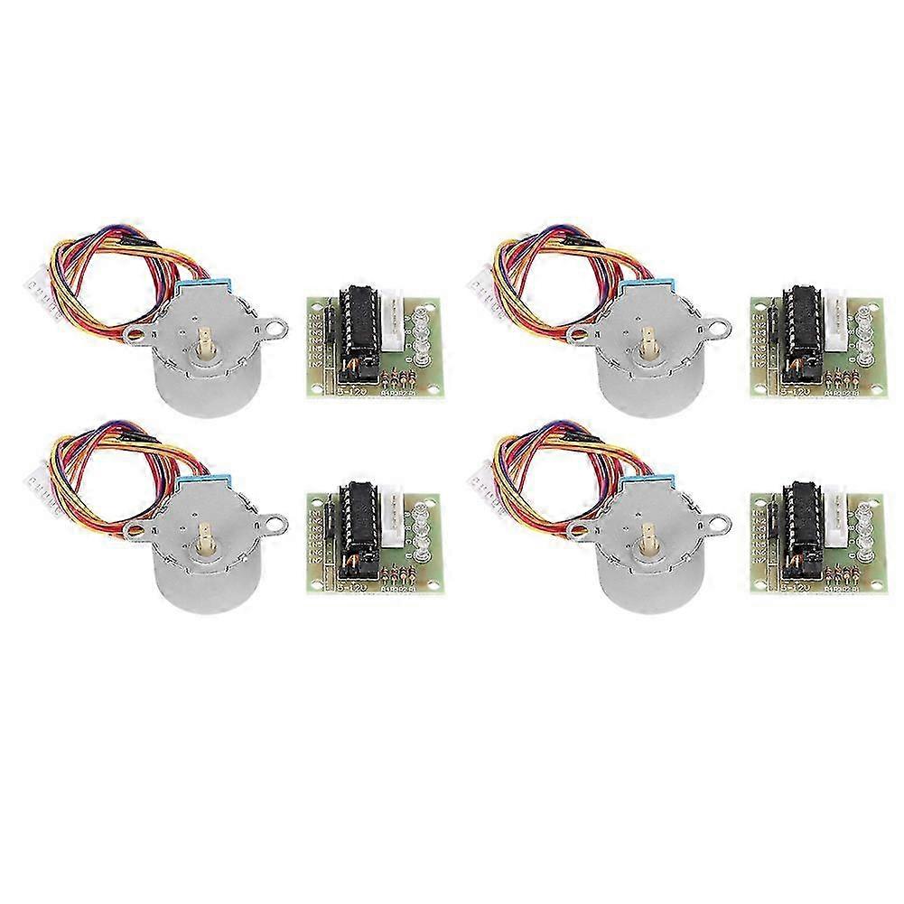 Satz Bestehend Aus 4 Schrittmotoren, 4-phasen-getrieben + Ul2003-treiber, Testplatine, Elektronikmodul