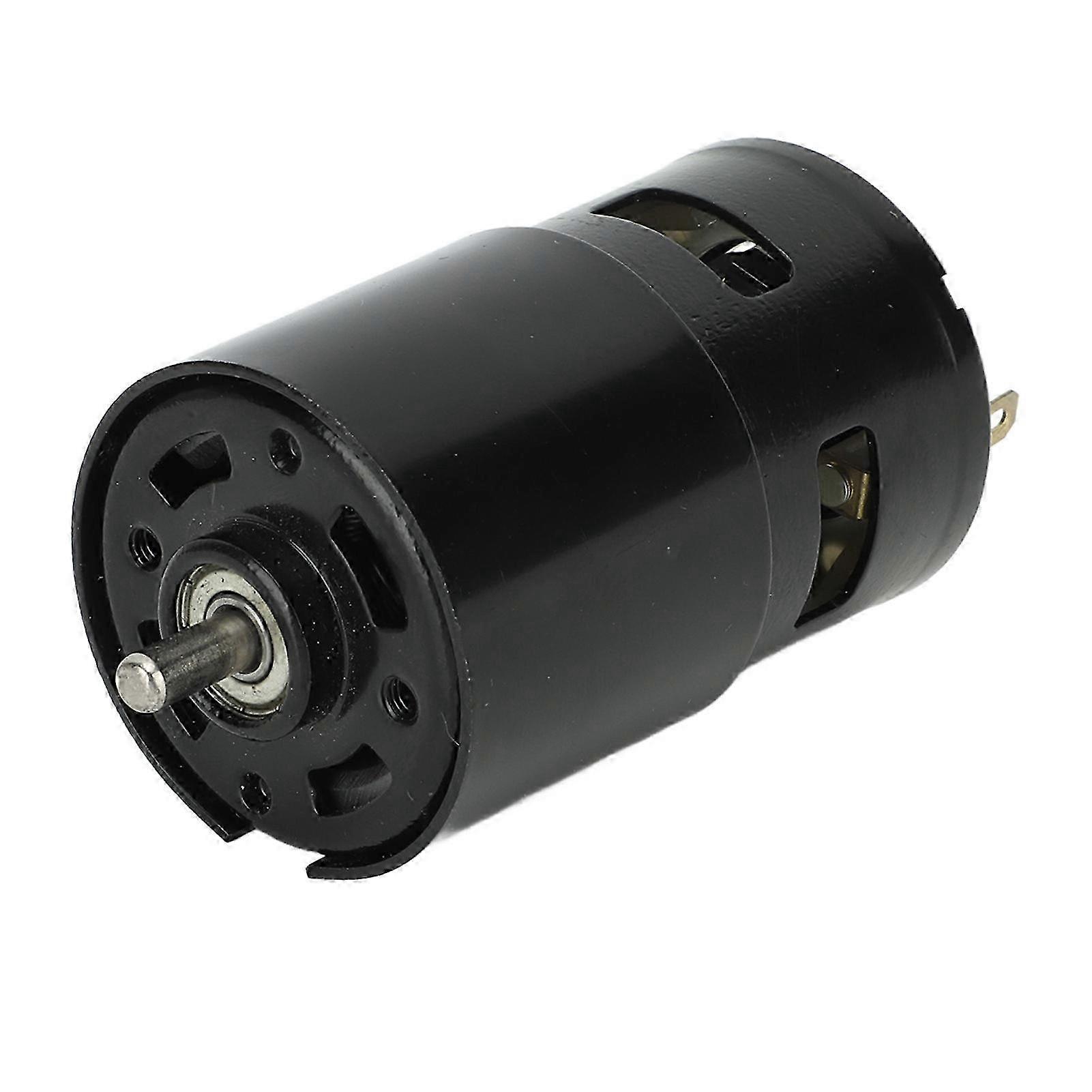 Drehmomentstarker 12-v-elektromotor, 12.000 U/min Rundwelle, Spule Aus Rotem Kupfer, Schnelle Belüftung, Gleichstrommotor Für Ventilatoren