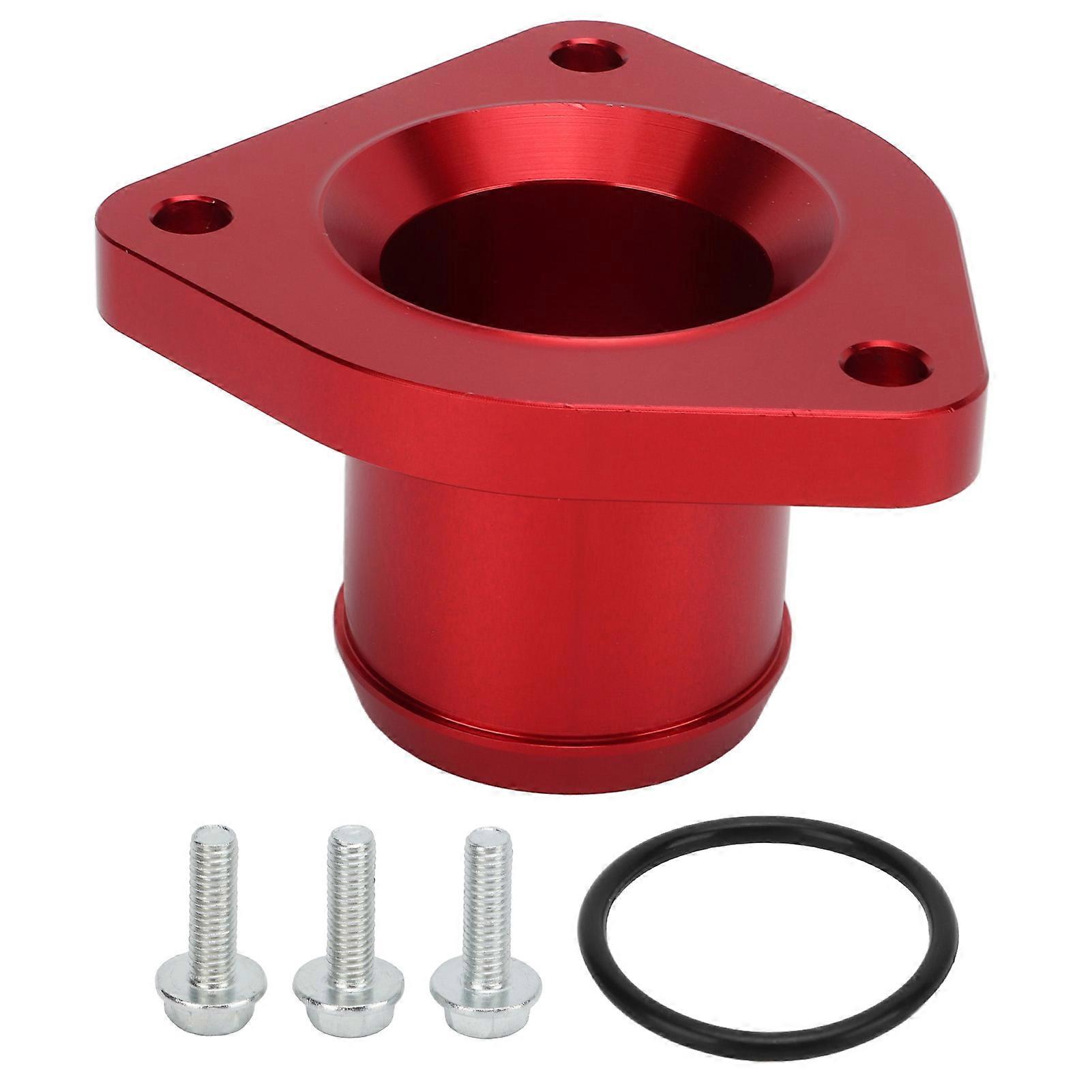 Thermostatgehäuse Aus Billet-aluminium 6061-t6, Ersatzteil Für Ford Powerstroke 7.3l 1999-2003, Robustes Und Präzises Ersatzteil.