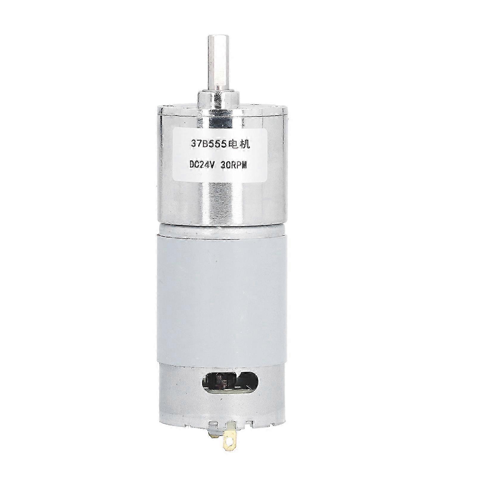 Schneckengetriebemotor 37b555, 24 V Dc, 30 U/min, Für Fensteröffner Und Miniaturwinden, Kompakter Elektromotor