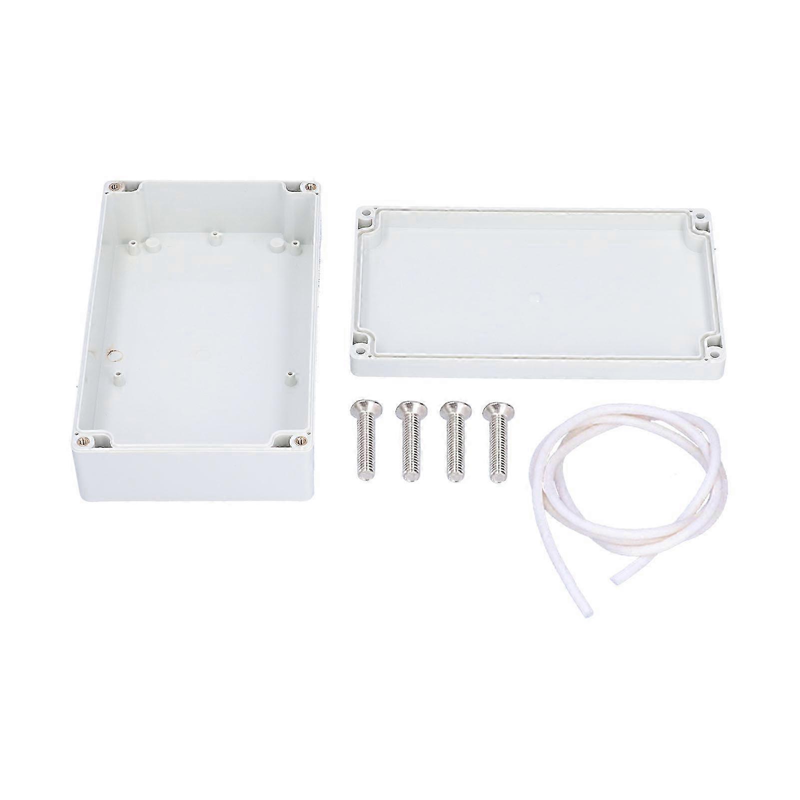 Wasserdichte Abs-anschlussdose 200x120x56mm, Elektrischer Verteilerkasten Für Projekte, Robuste Wasserdichte Kunststoff-anschlussdose