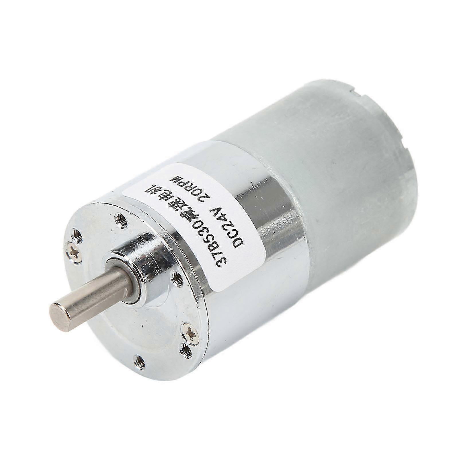 24-v-gleichstrom-getriebemotor, Hohes Drehmoment, Einstellbare Drehzahl 20 U/min, 37b530-mikromotor-reduziergetriebe Für Die Industrielle Automatisierung