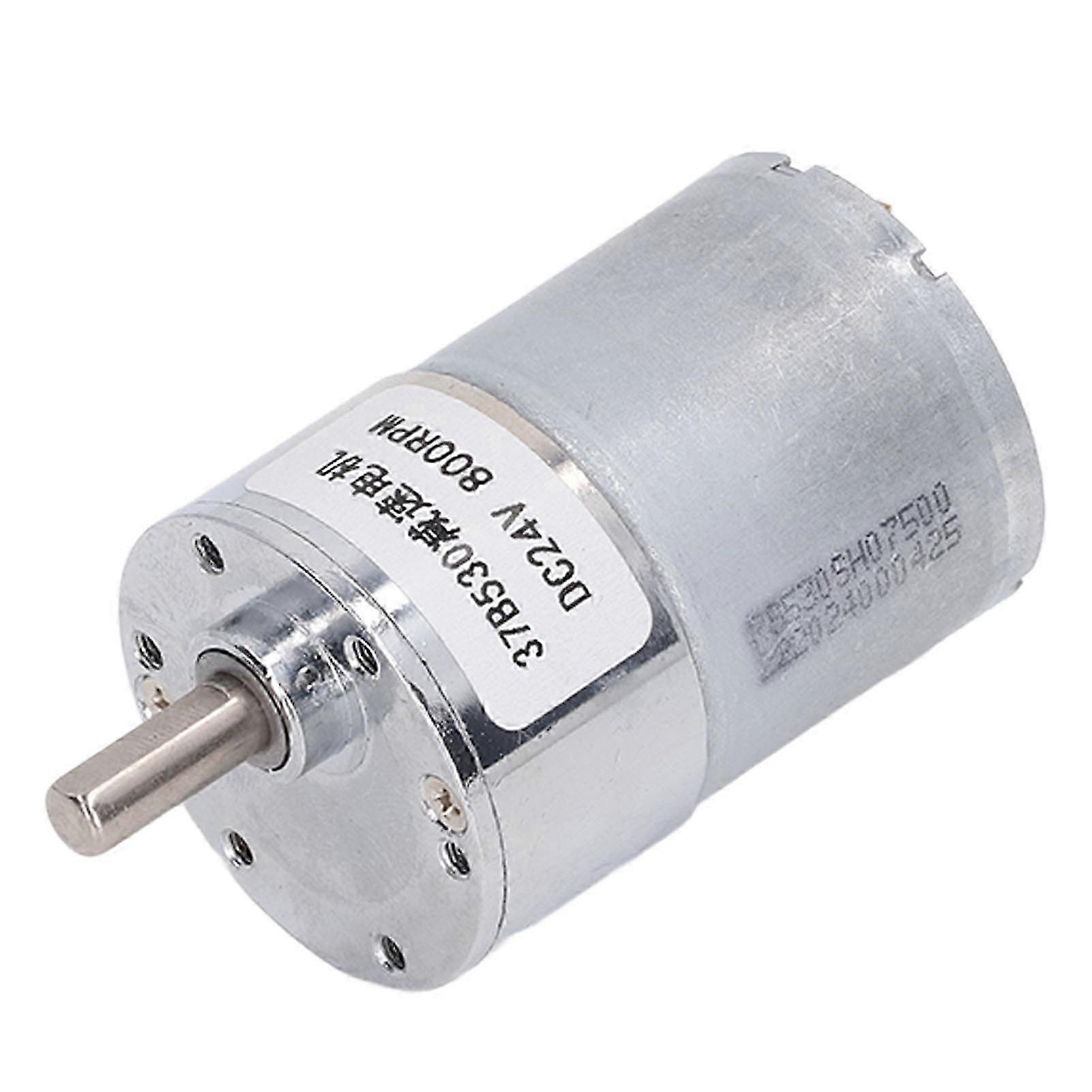 24-v-gleichstrom-getriebemotor, 800 U/min, Stabiles Getriebe Für Roboter, Kompakter Elektromotor