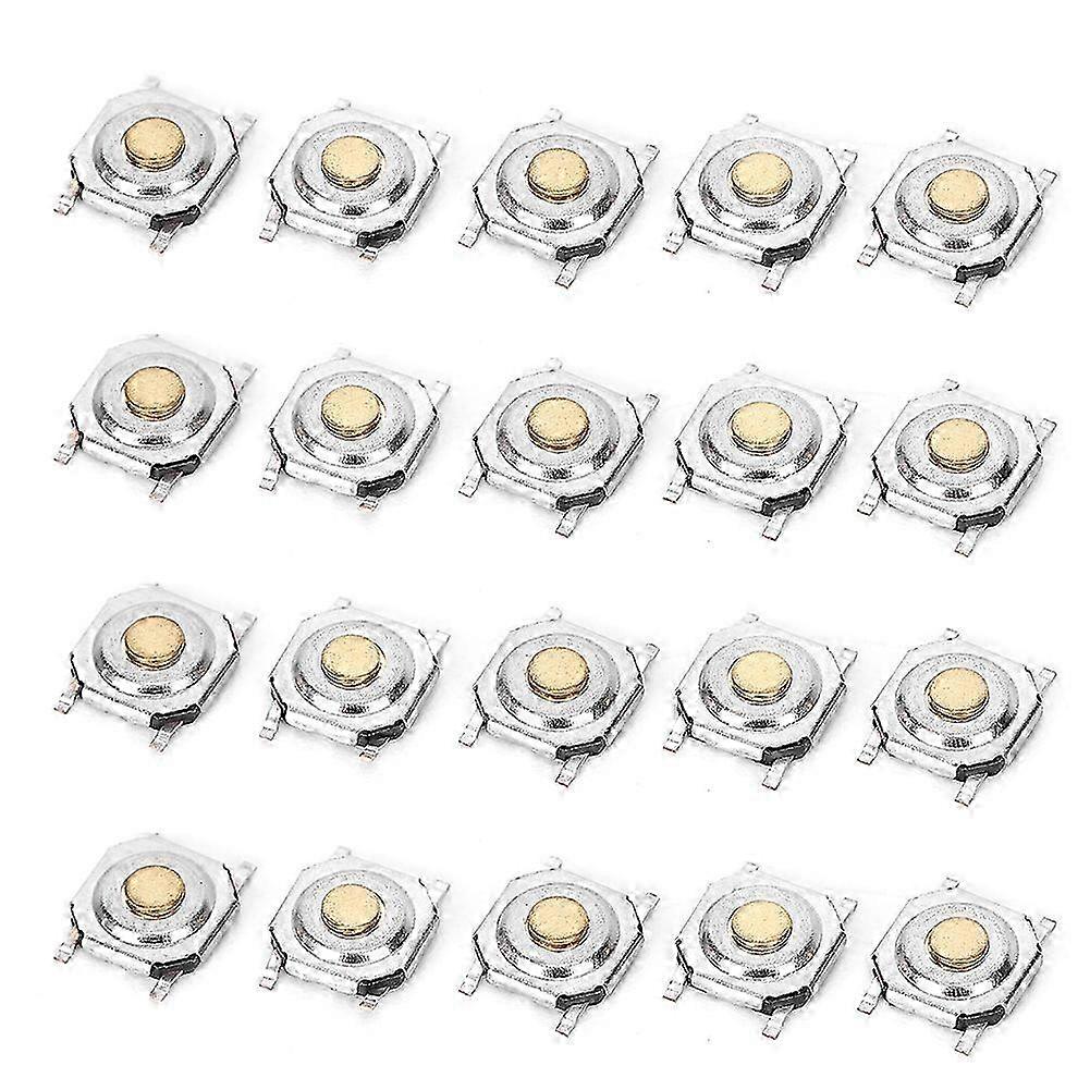 300 Stück Taktile Drucktaster, Elektronisches Modul, Licht-touchpad, 4 X 4 X 1,5 Mm
