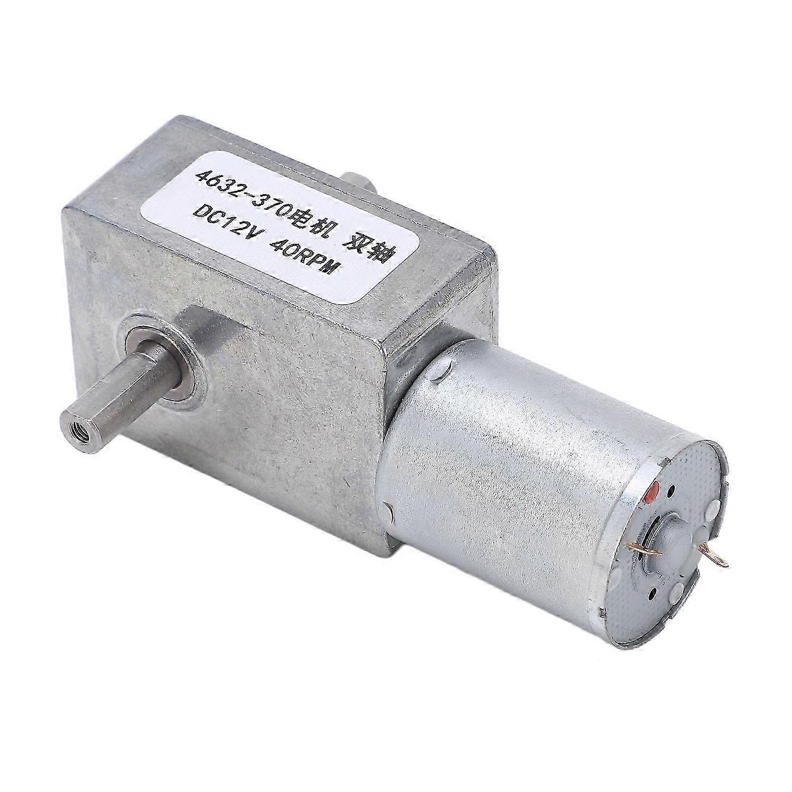 12v 40rpm Gleichstrom-getriebemotor, Drehzahlreduzierer Mit Hoher Belastbarkeit, Ersatz Für Hochleistungs-getriebemotoren, Hohes Drehmoment, Für Industrielle Anwendungen Und Heimwerkerprojekte.