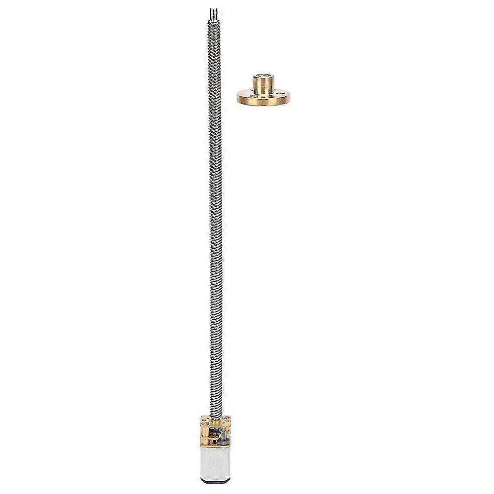 Getriebemotor Mit Gewindeuntersetzung Und Langer Abtriebswelle, Dauerstrom T5 X 160 Mm, N20dc6v, 60 U/min