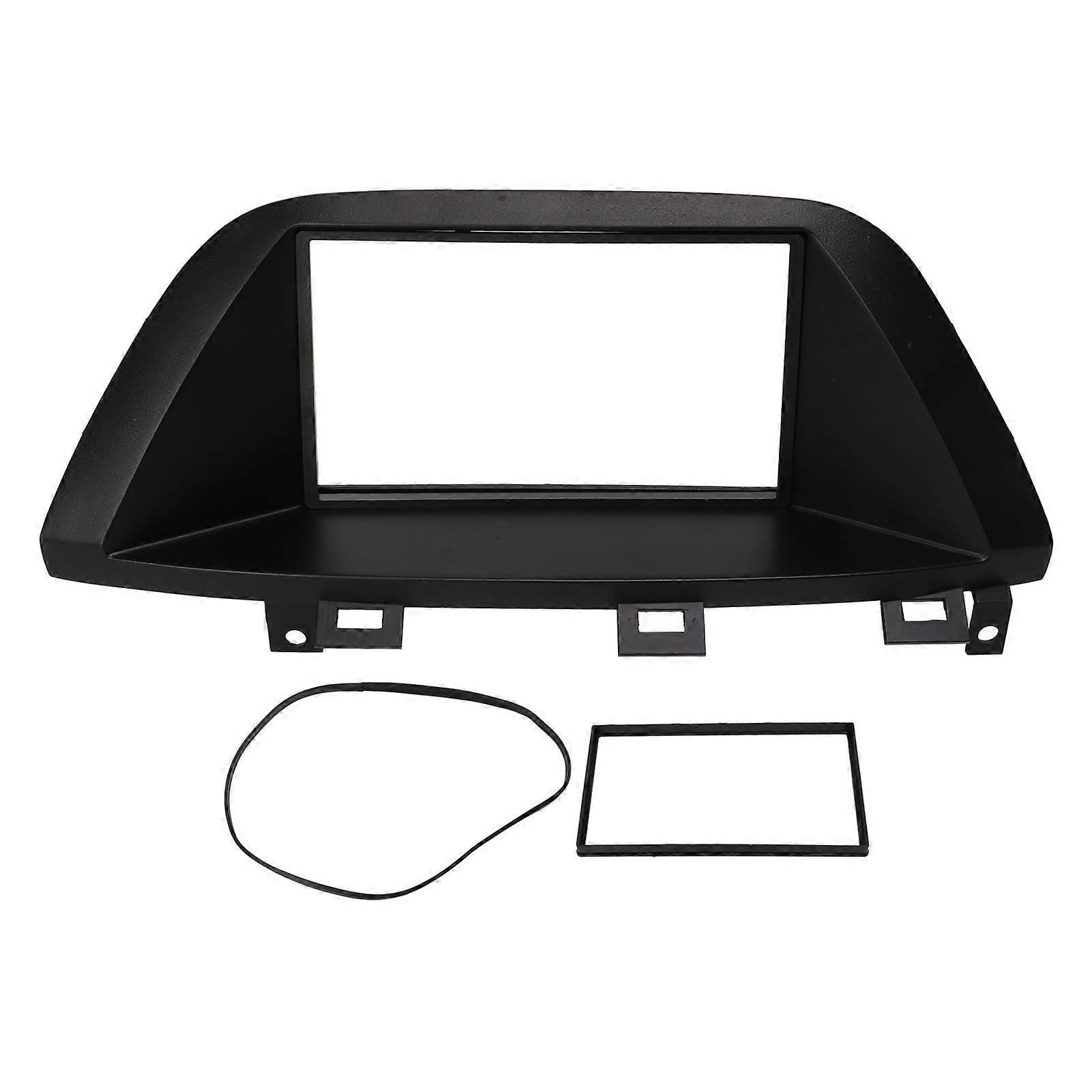 Mittelkonsolen-blendensatz Für Auto-navigationssystem, Stereo-armaturenbrettrahmen Für Honda Odyssey 2005-2010, Schwarze Abs-montageplatte