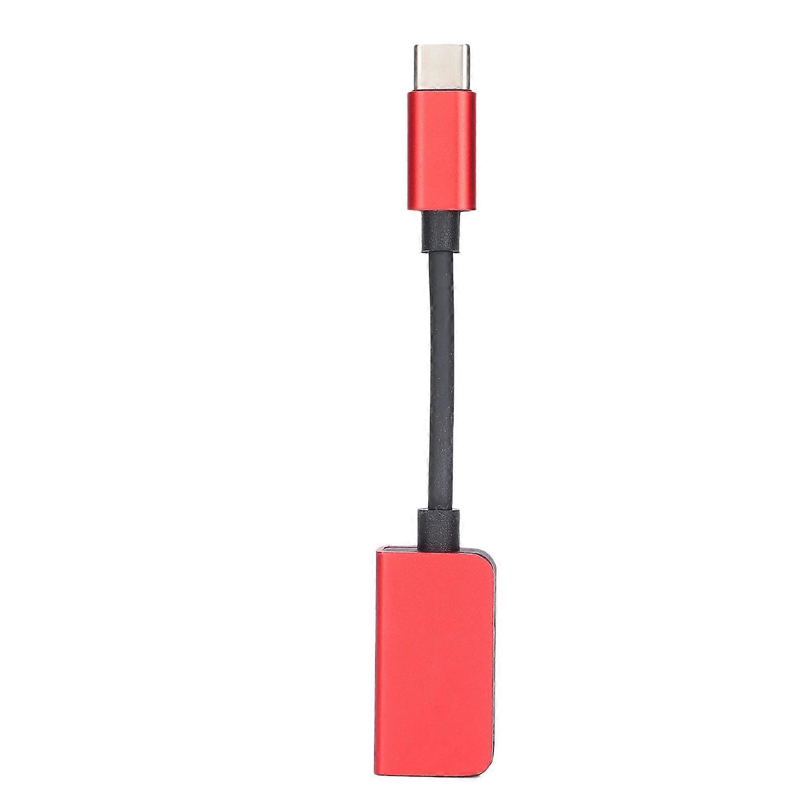 Tgvi 2-in-1 Usb-c-adapter, Usb-c Auf Zwei Usb-c-anschlüsse, Kompakter Stecker Zum Laden Und Für Datenübertragung, Kompatibel Mit Mehreren Steckdosen, Schwarz, Praktisches Zubehör