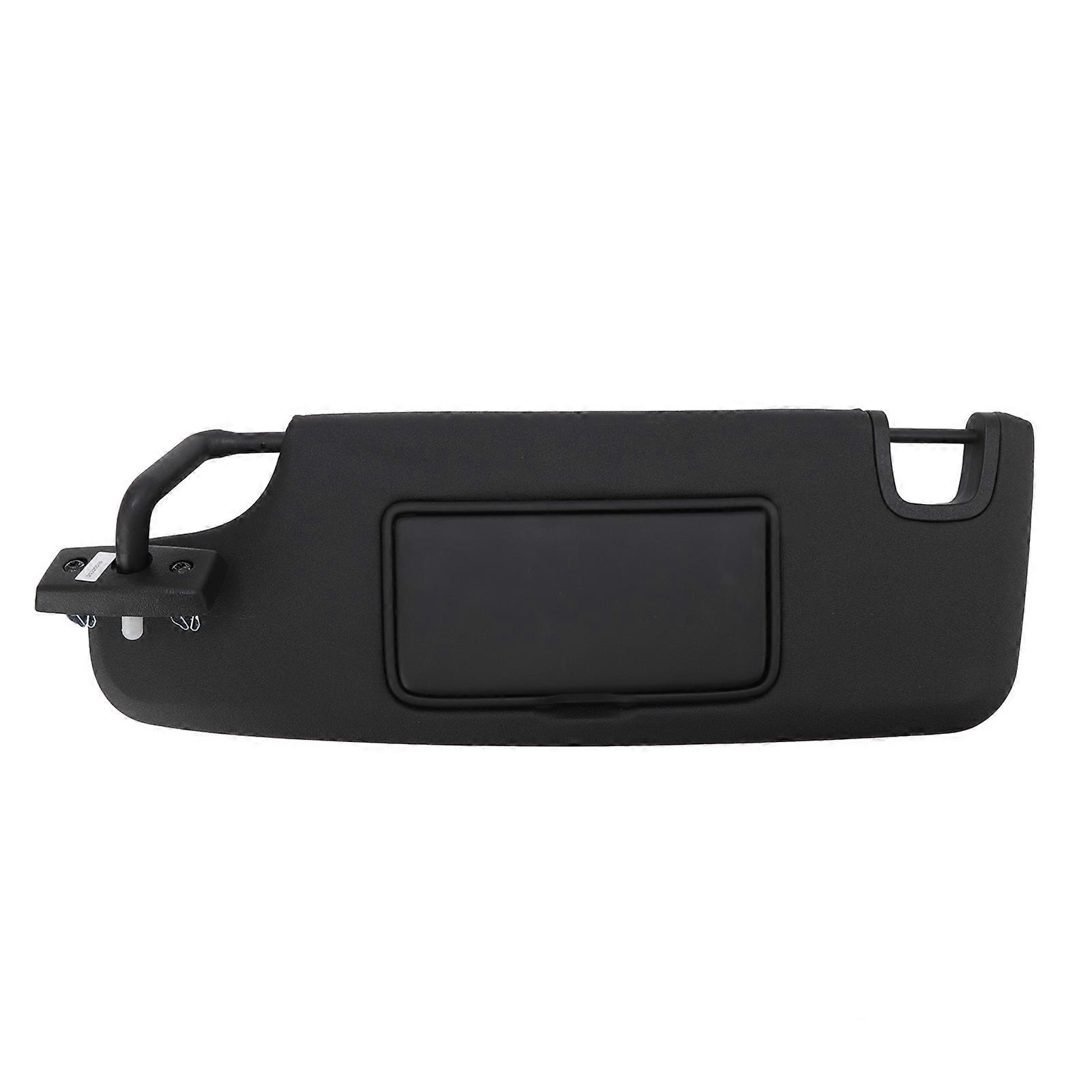 Schwarze Sonnenblende Links (fahrerseite) 6cj07dx9aa Mit Spiegel, Ersatz-innenausstattung Für Jeep Wrangler Jk 2007-2018