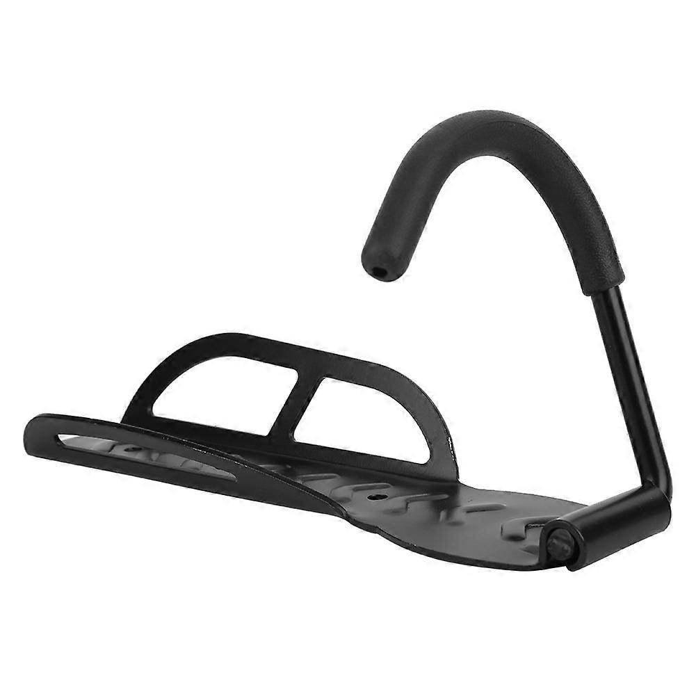 Schwarze Aluminium-wandhalterung Für Faltbare Mountainbikes, Haken Zur Aufbewahrung Von Elektrorollern, Fahrradständer, Robuste Hängehalterung