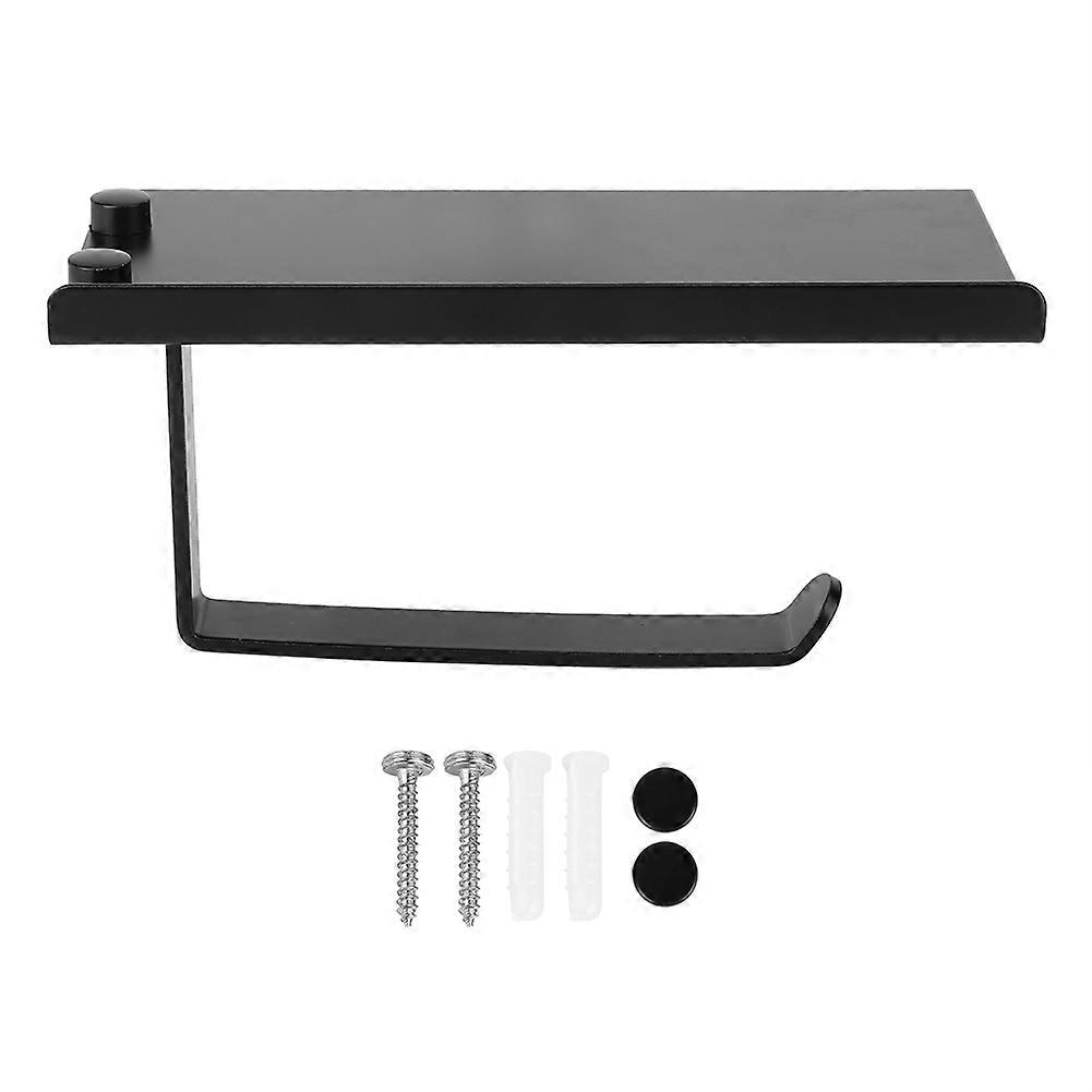 Schwarzer Handtuchhalter Im Europäischen Stil Für Die Toilette, Papierhandtuchspender Fürs Badezimmer, Wandhalterung Mit Taschentuchbox